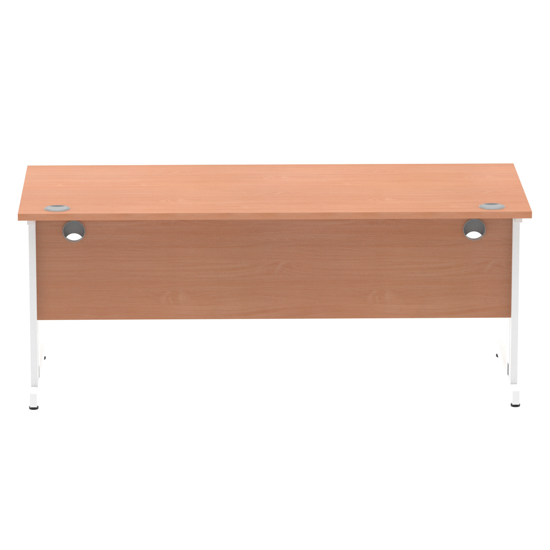 Beech / White Frame
