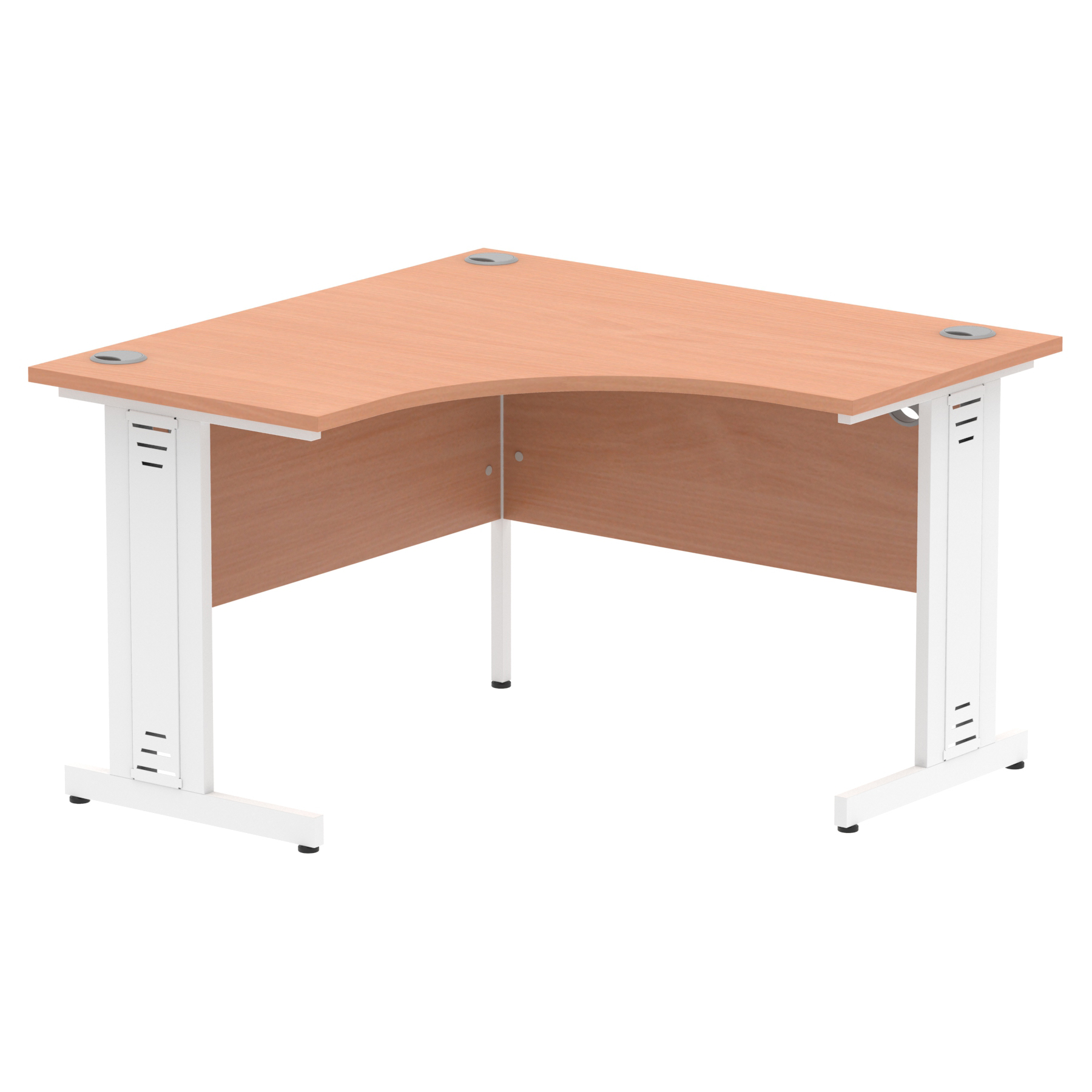 Beech / White Frame