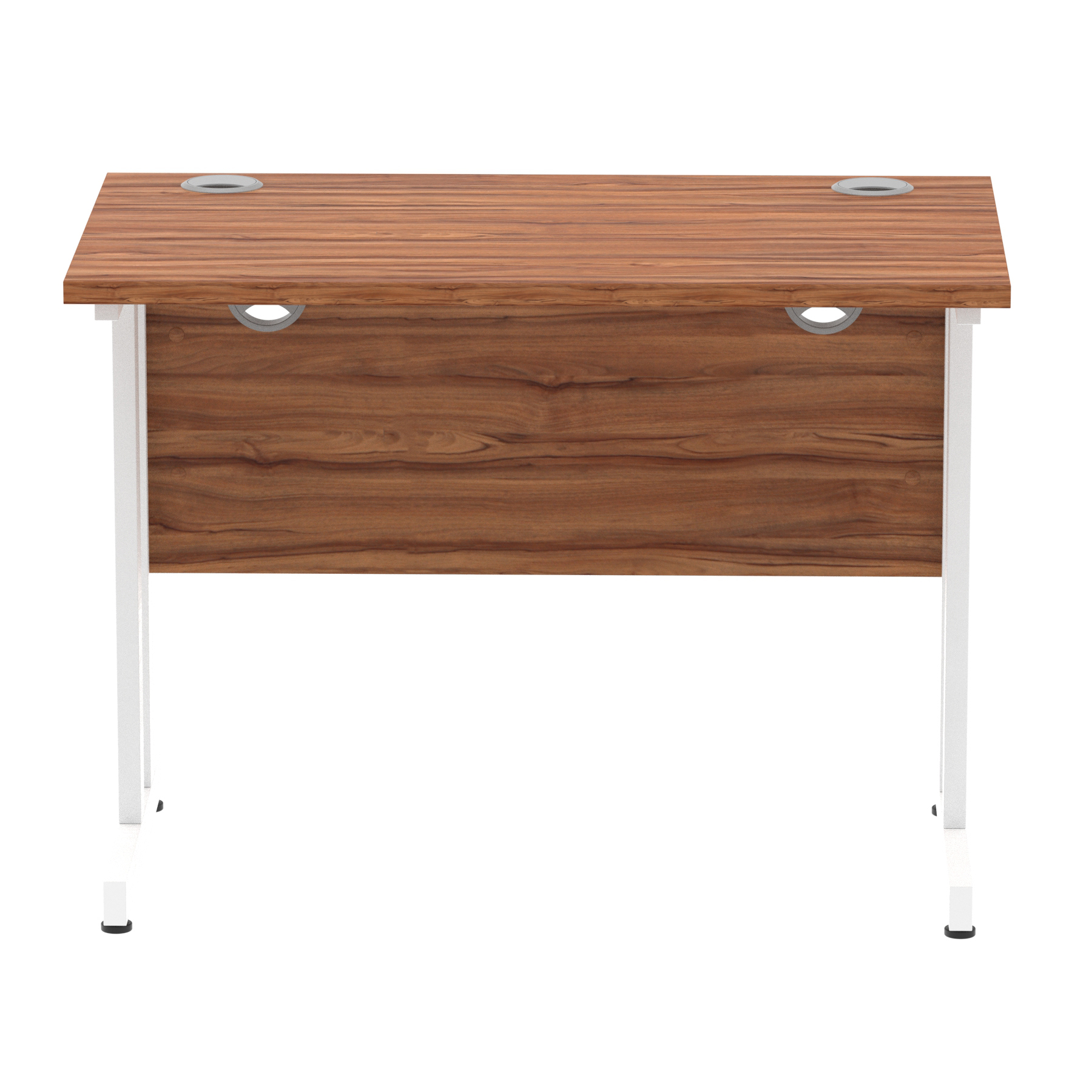 Walnut / White Frame