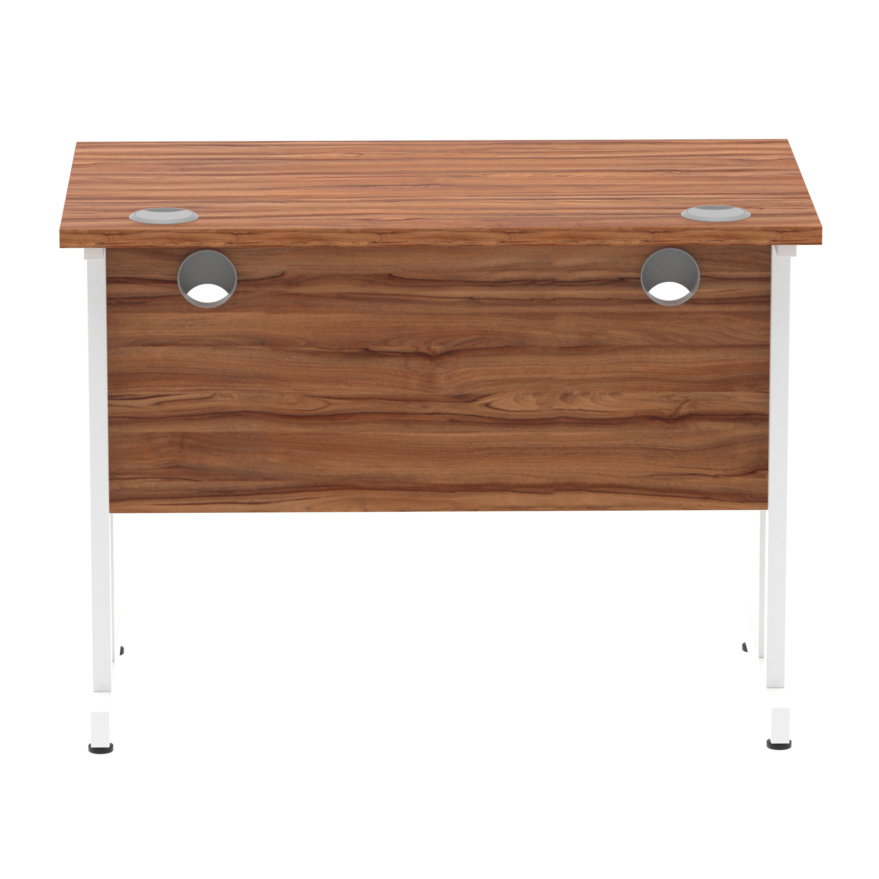 Walnut / White Frame