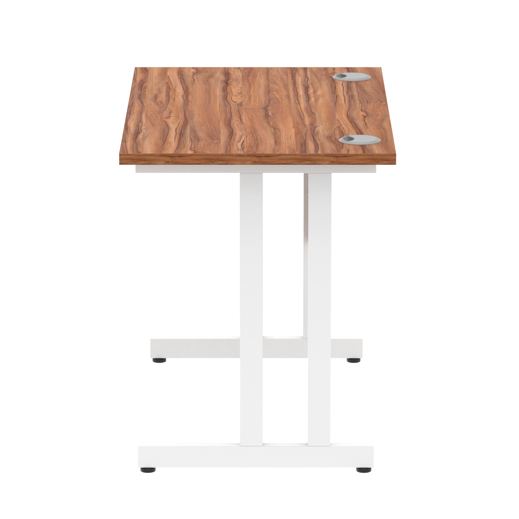 Walnut / White Frame