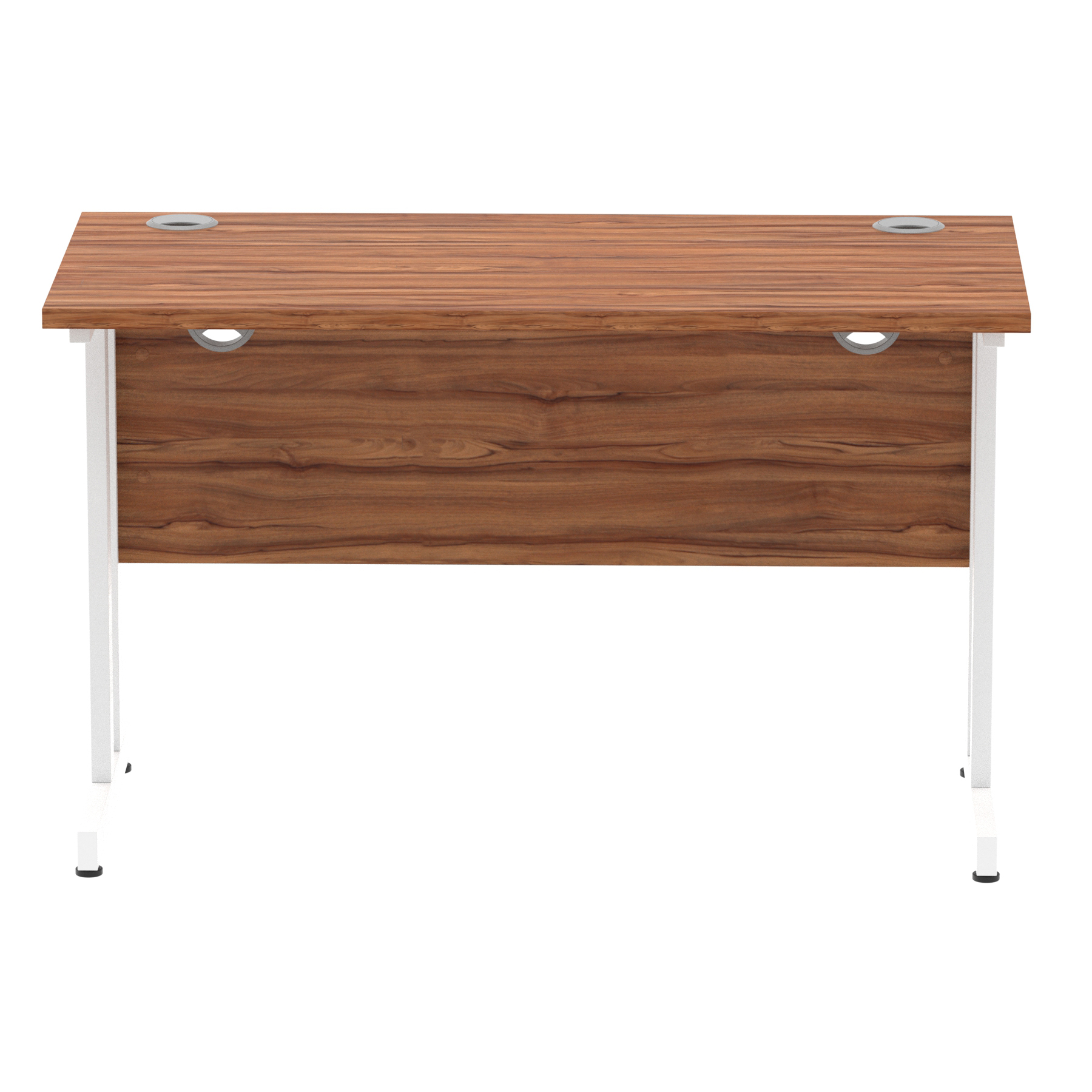 Walnut / White Frame