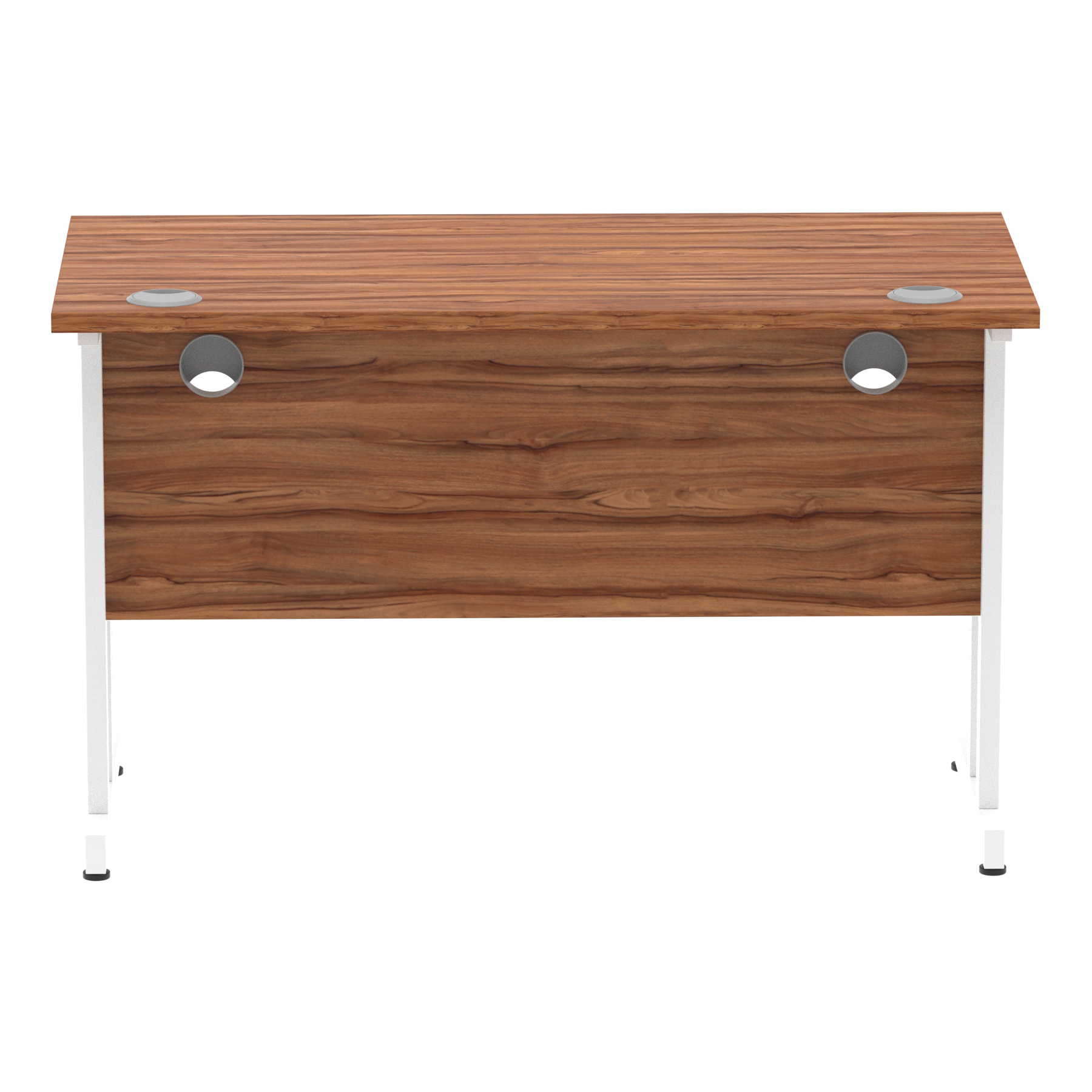 Walnut / White Frame