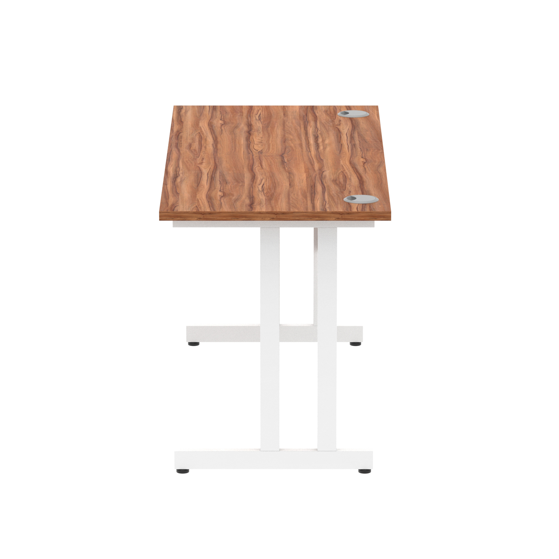 Walnut / White Frame