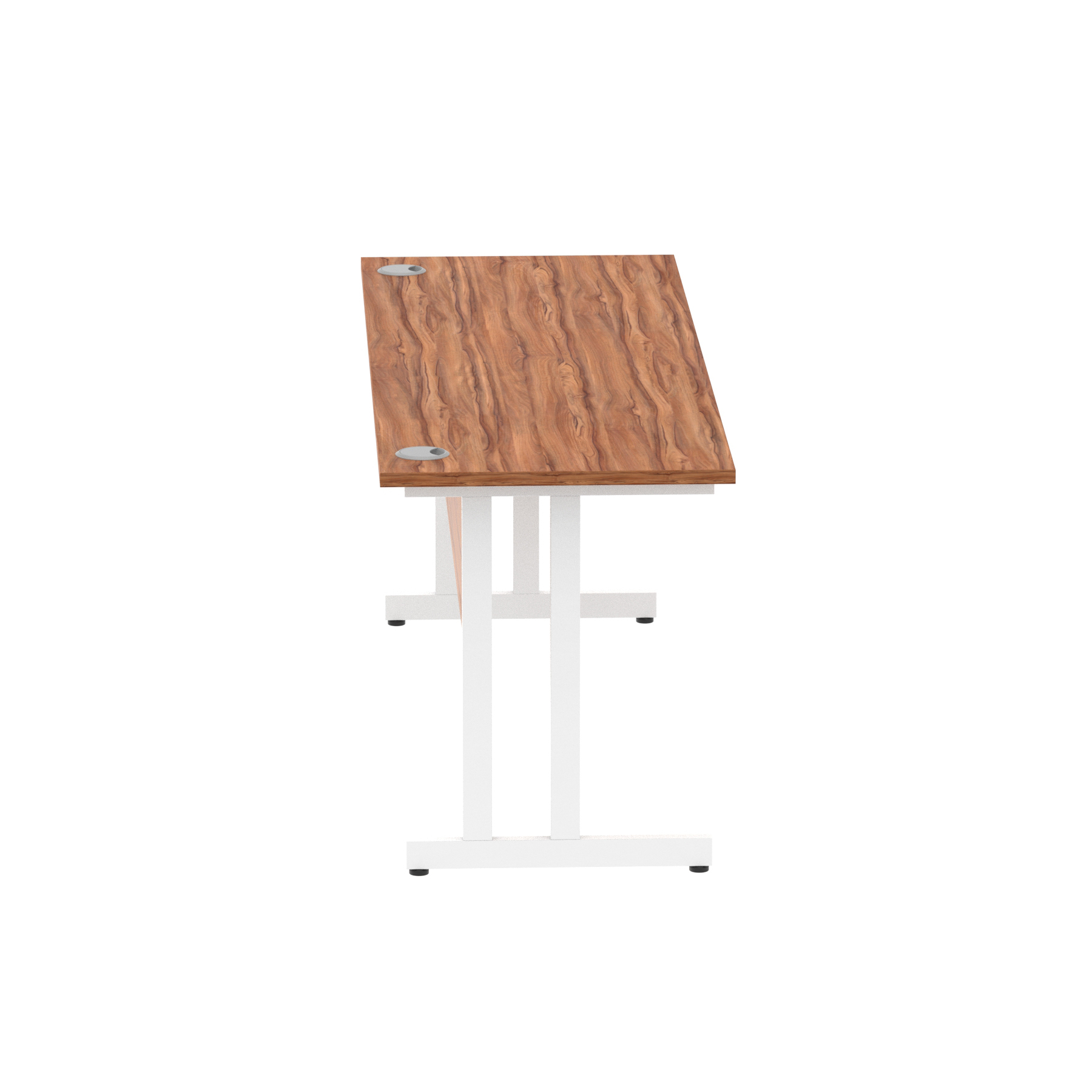 Walnut / White Frame