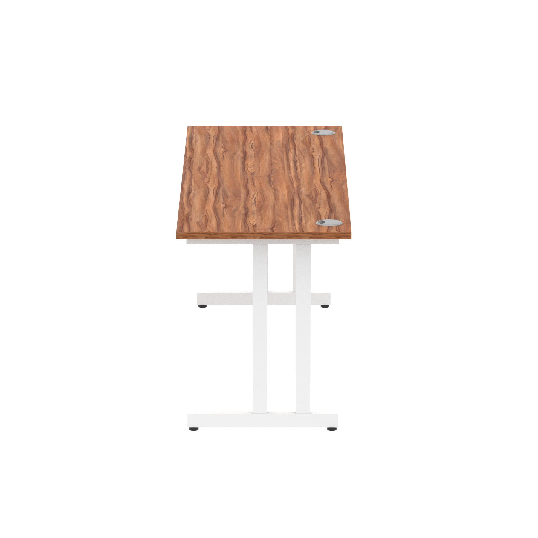 Walnut / White Frame