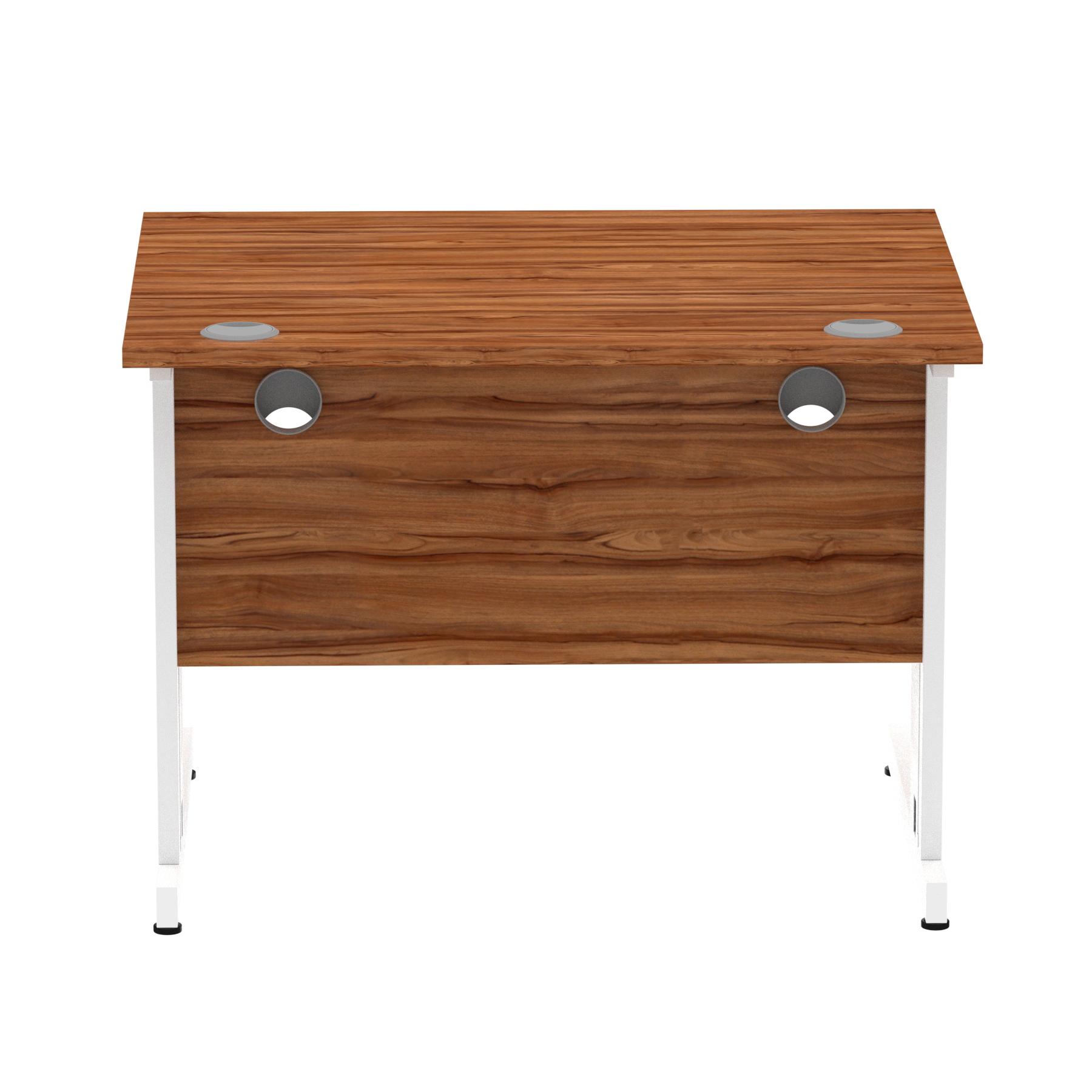 Walnut / White Frame