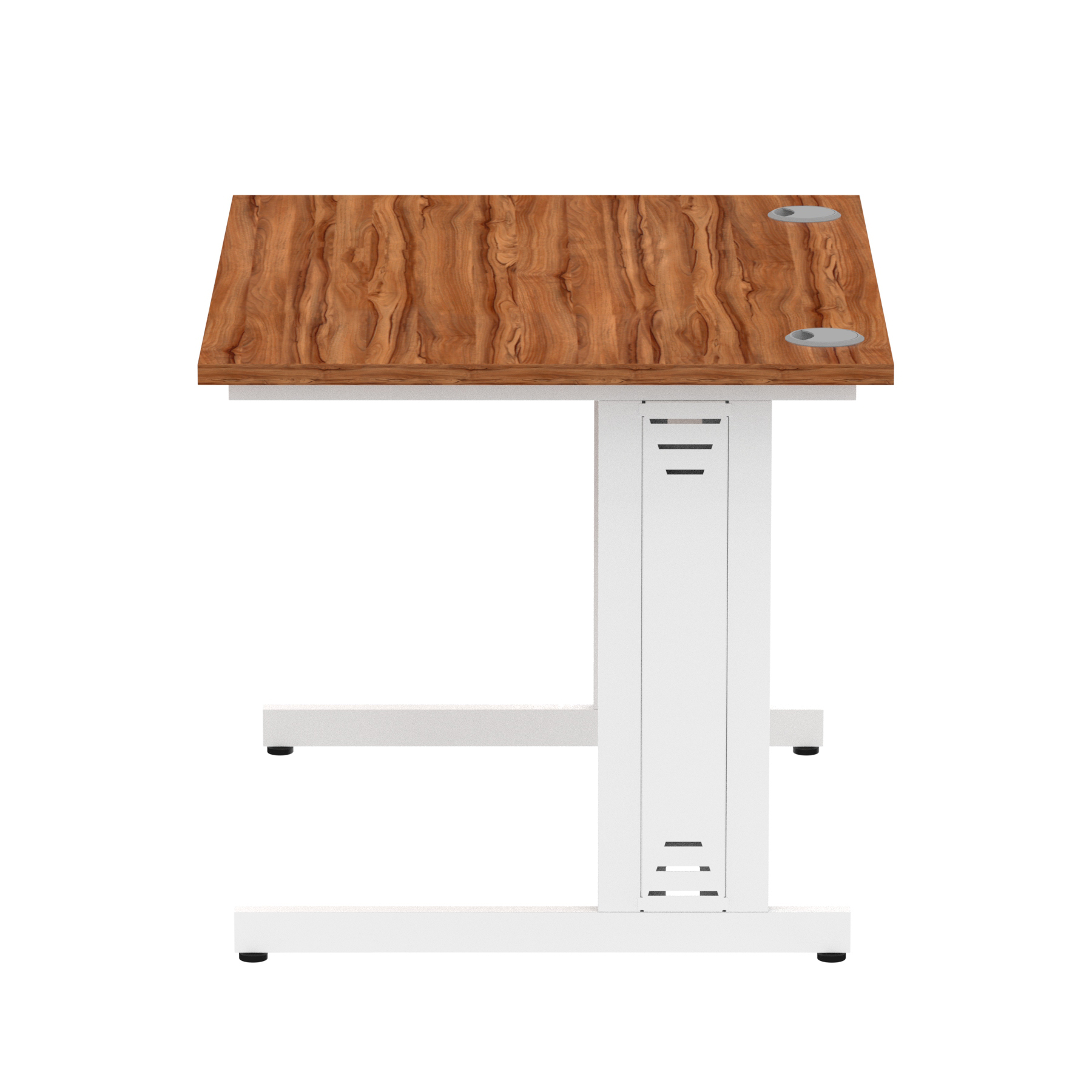 Walnut / White Frame