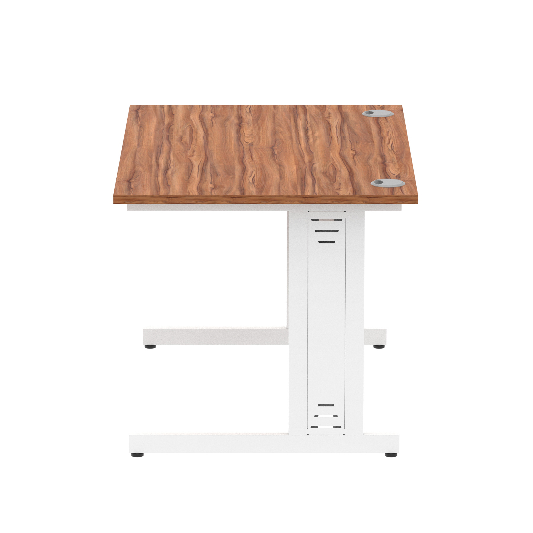 Walnut / White Frame