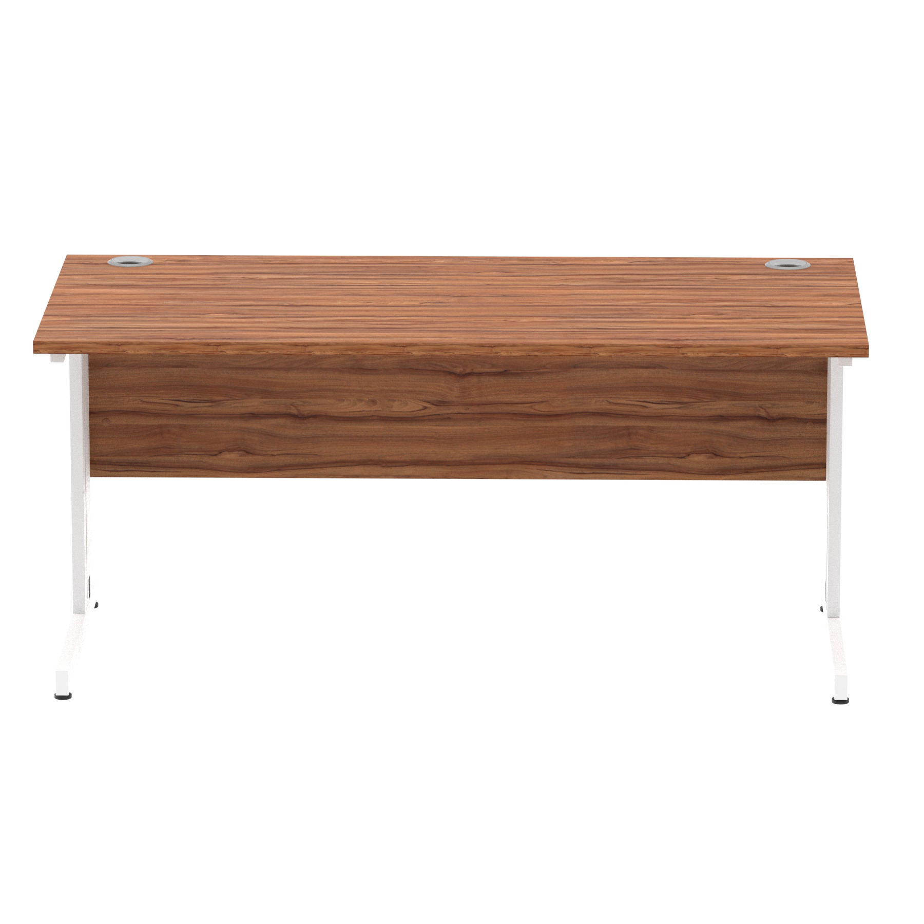Walnut / White Frame