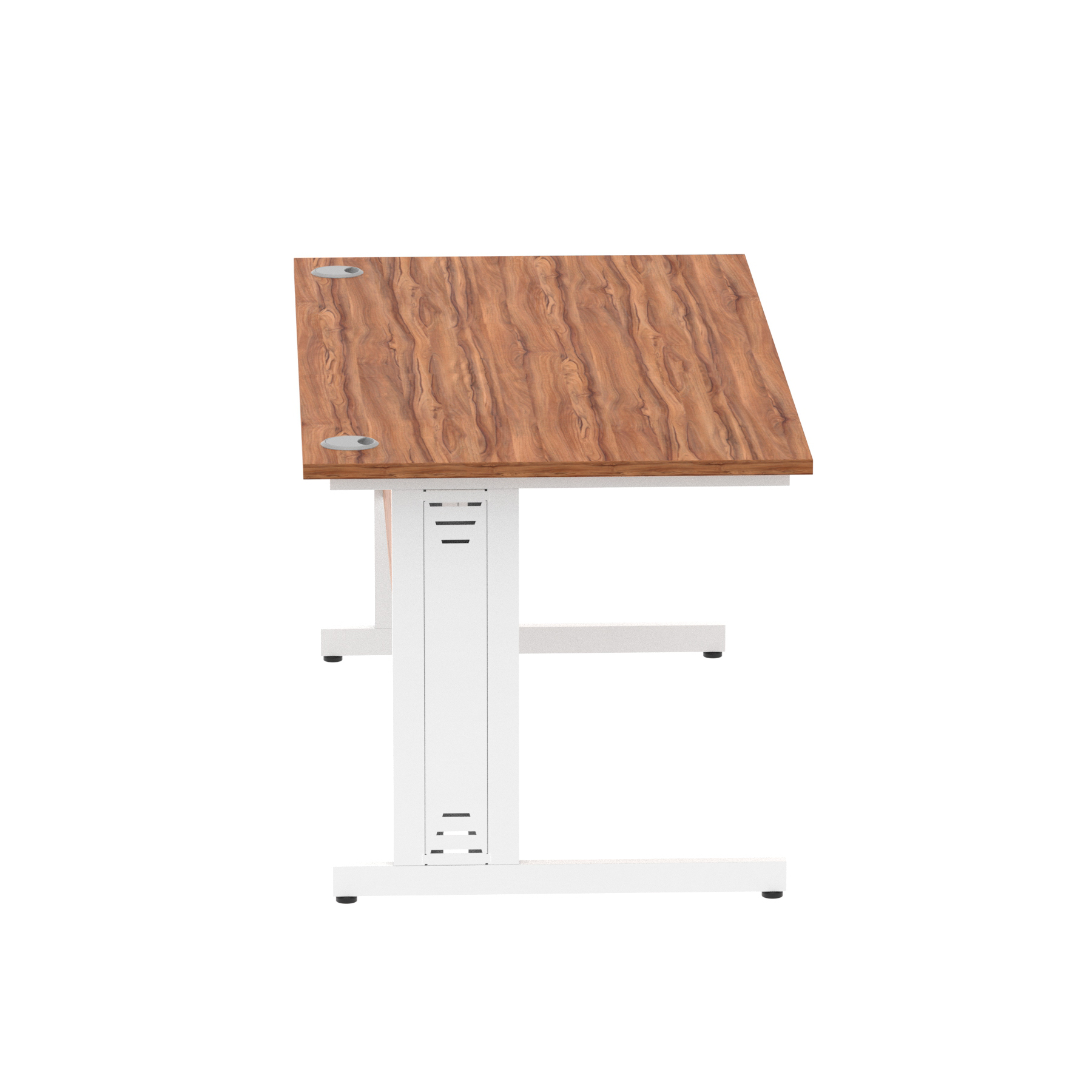 Walnut / White Frame