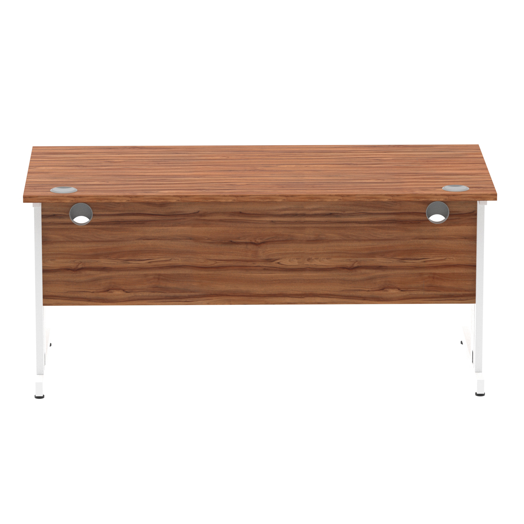 Walnut / White Frame