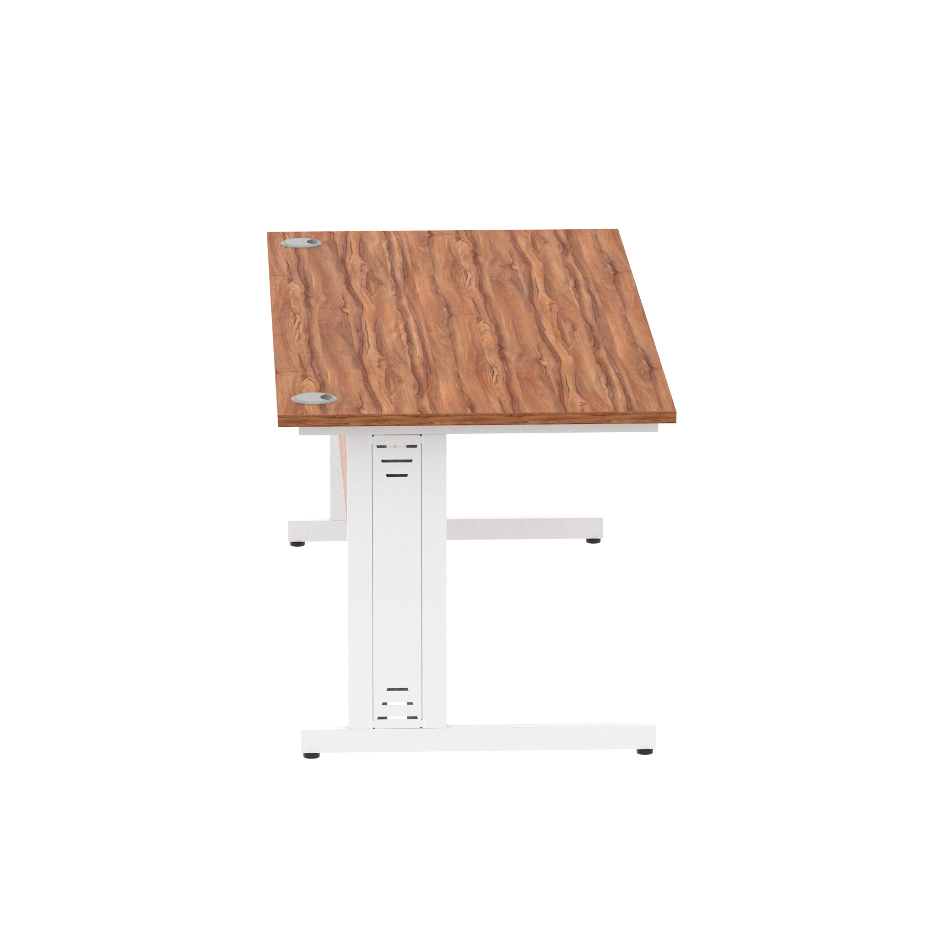 Walnut / White Frame