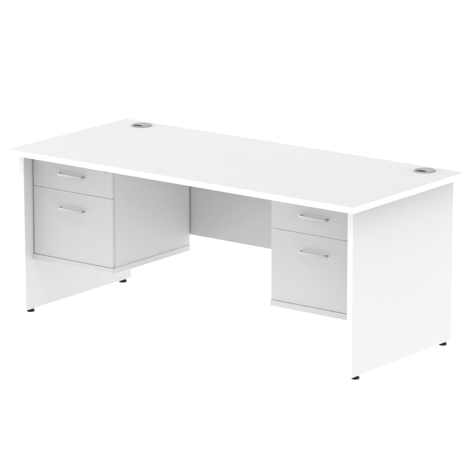 White / Matching Panel Frame