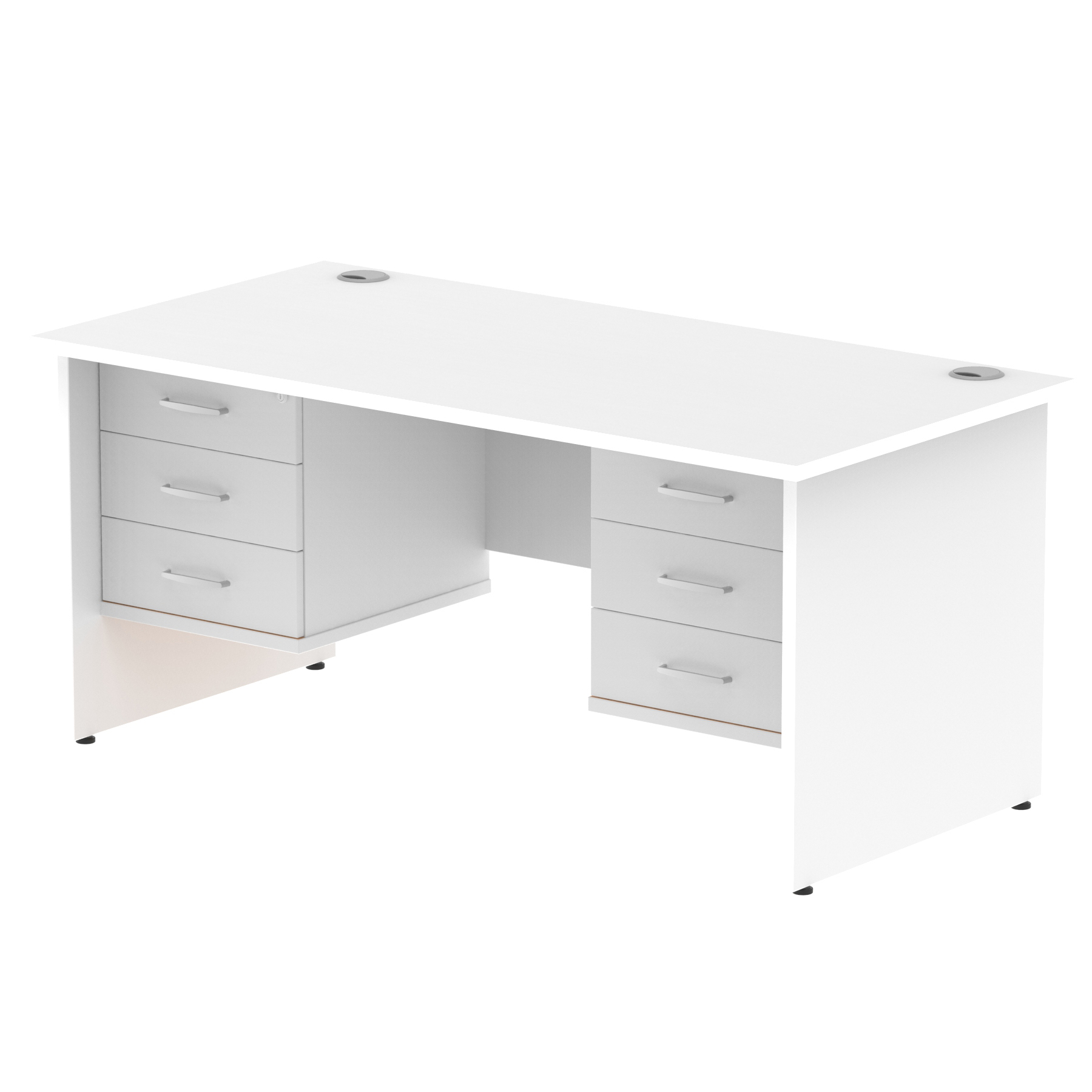 White / Matching Panel Frame