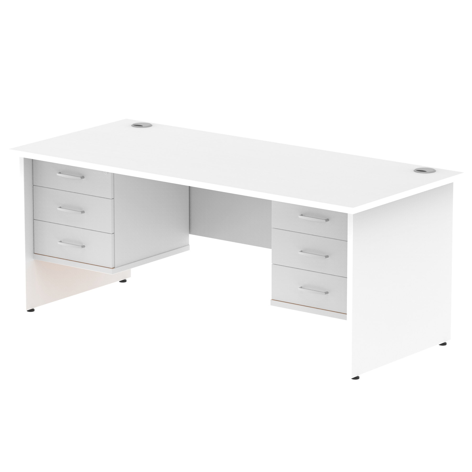 White / Matching Panel Frame