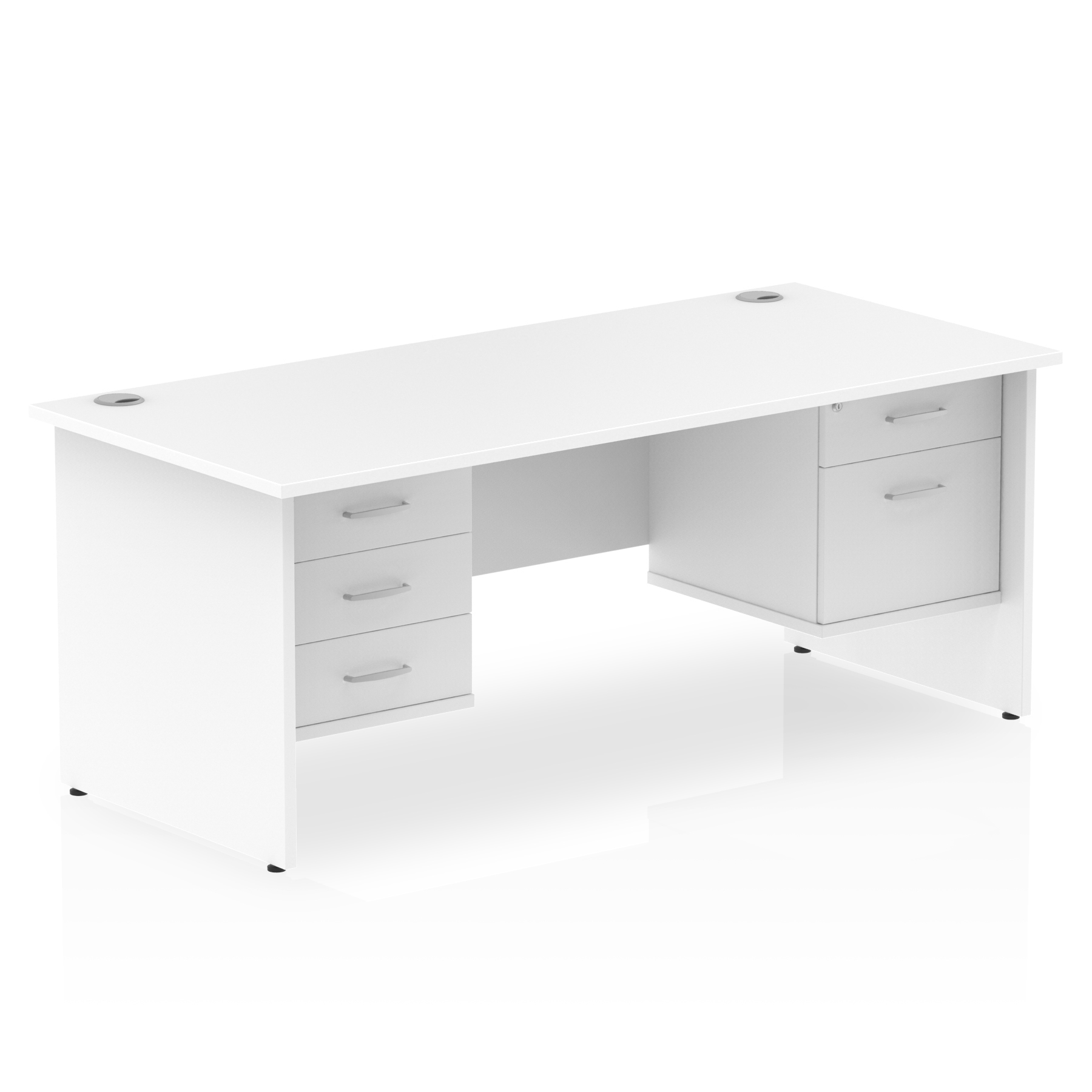 White / Matching Panel Frame