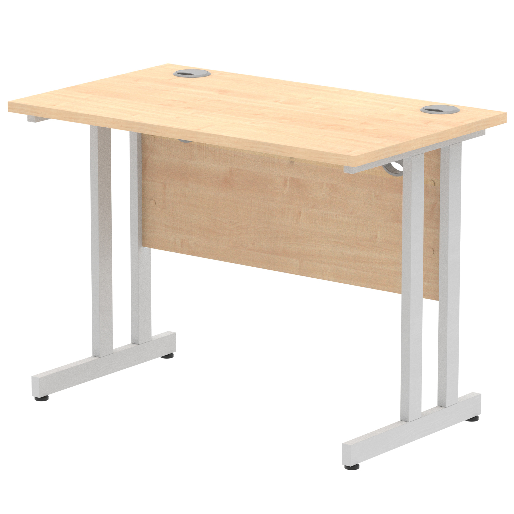 Maple / Silver Frame