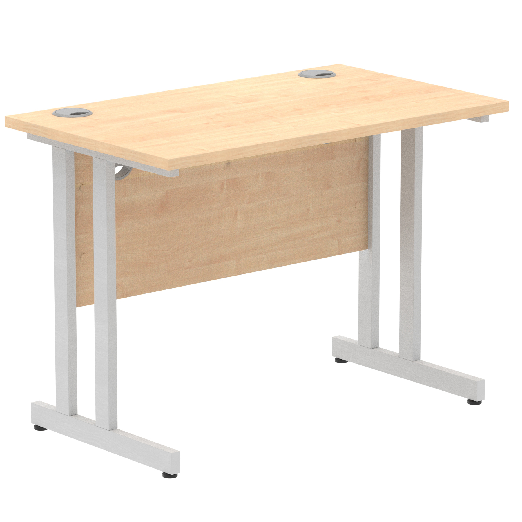 Maple / Silver Frame