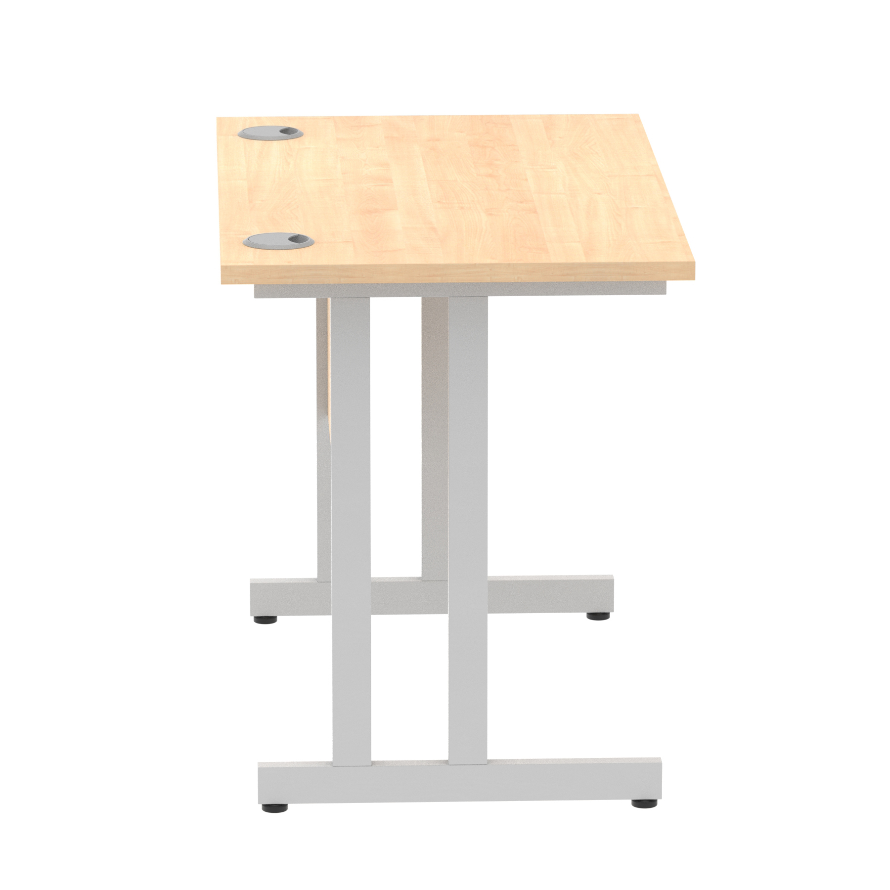 Maple / Silver Frame