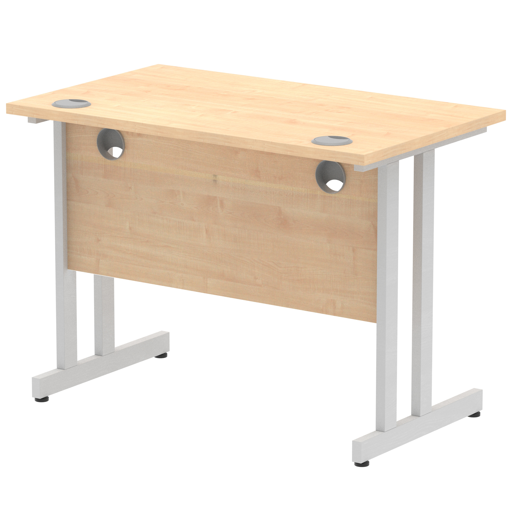 Maple / Silver Frame
