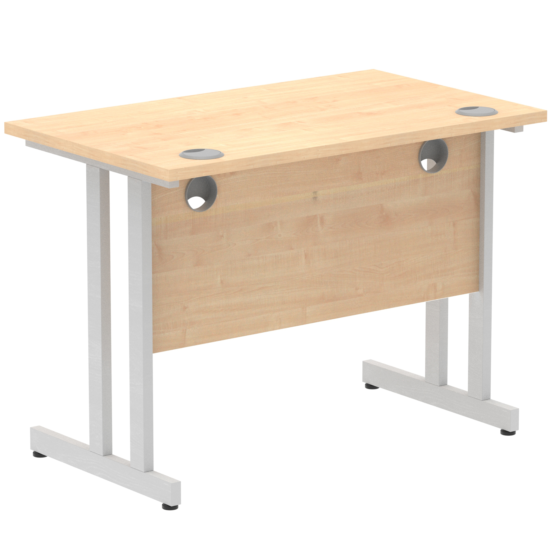 Maple / Silver Frame