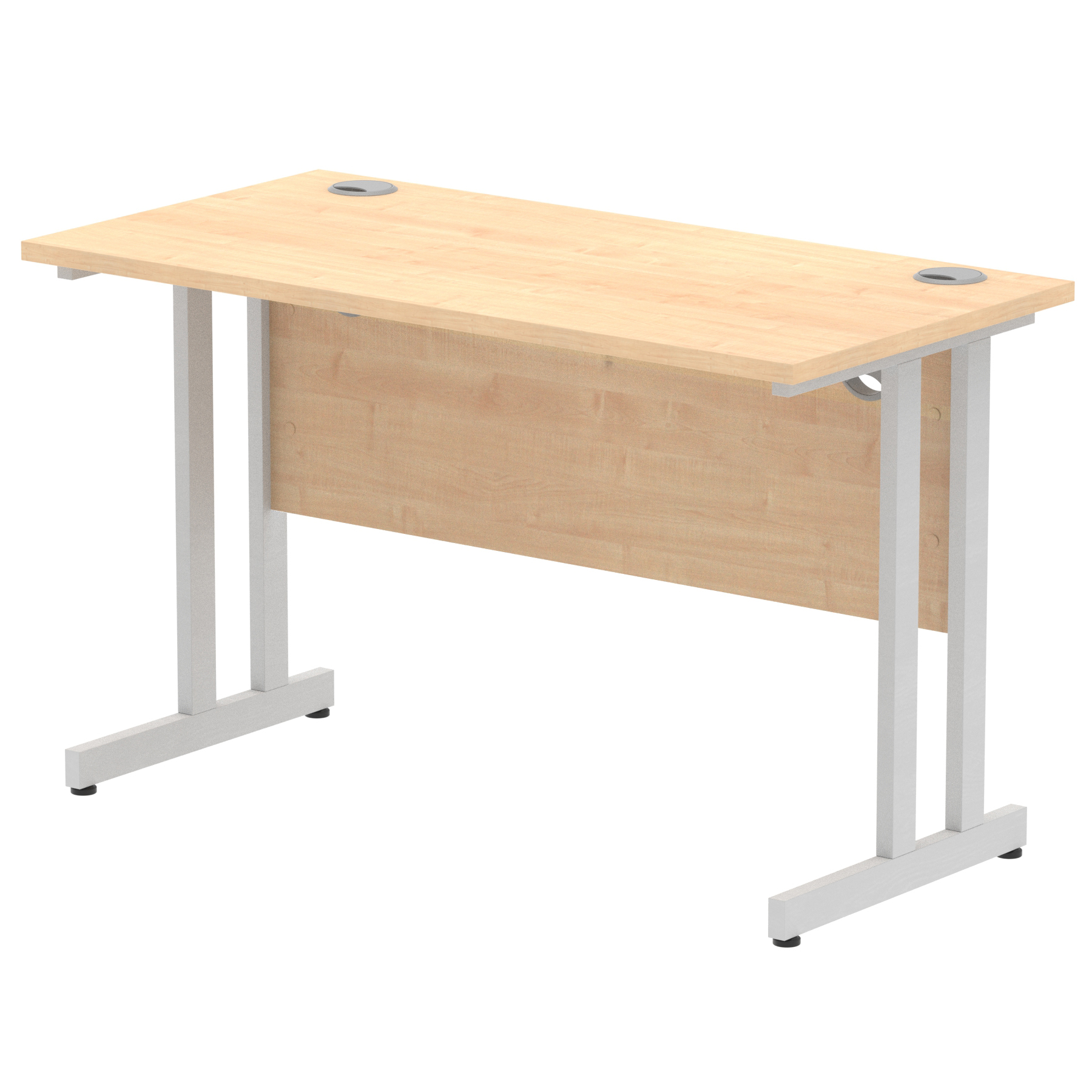 Maple / Silver Frame