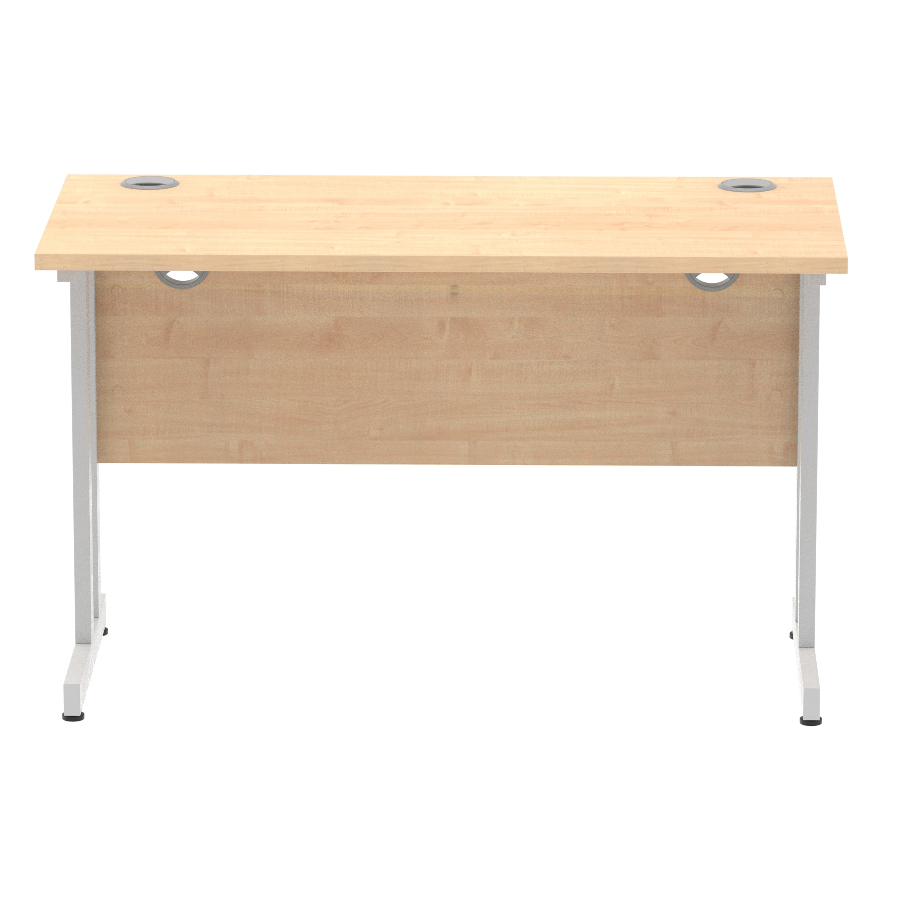 Maple / Silver Frame