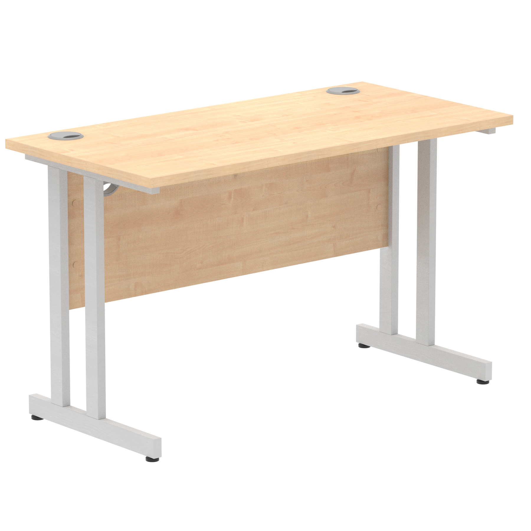 Maple / Silver Frame