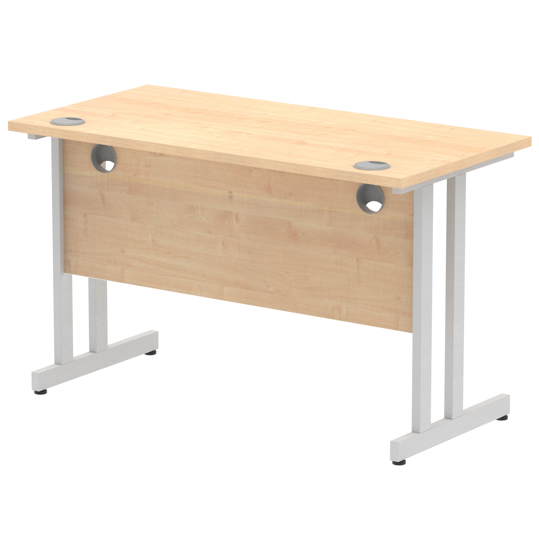 Maple / Silver Frame