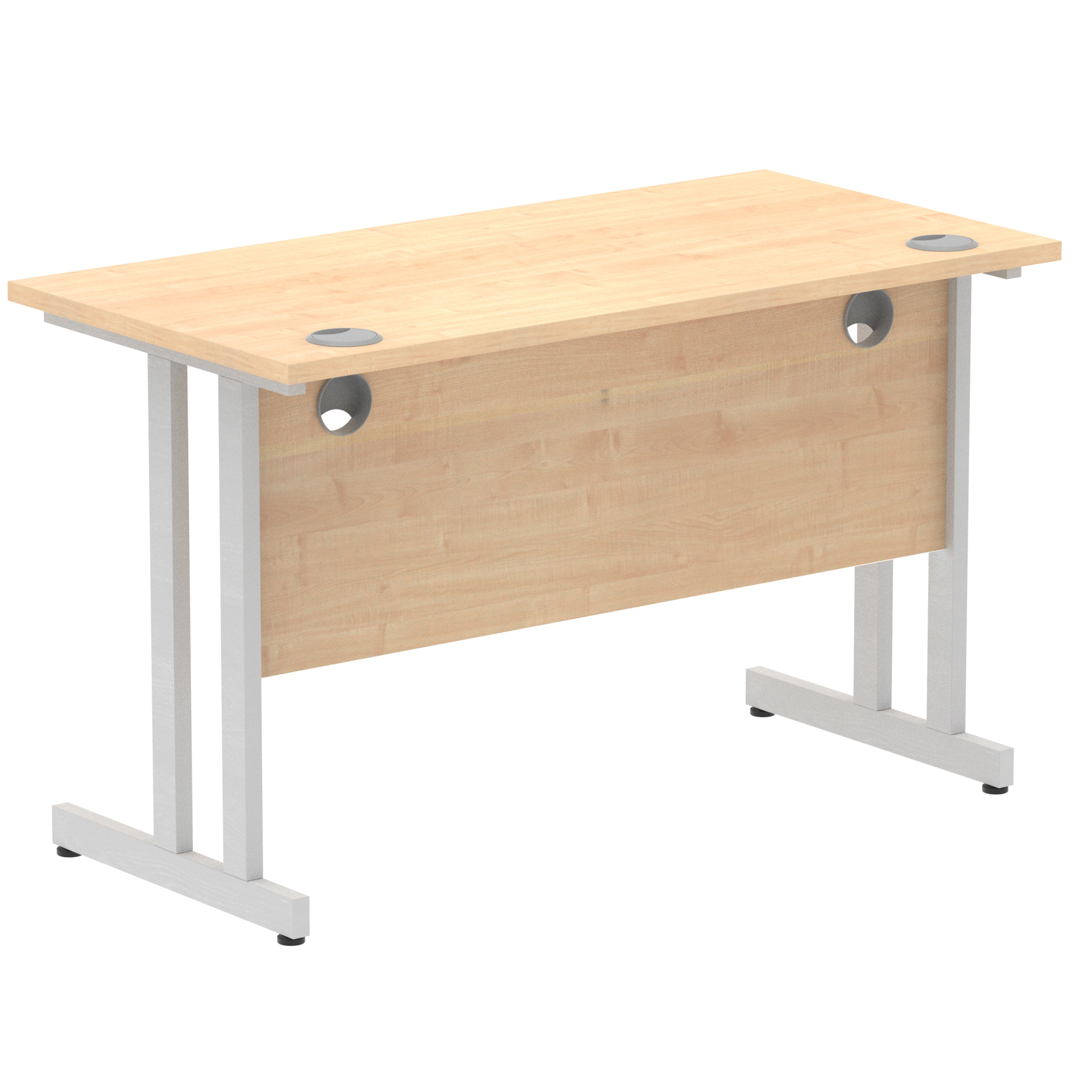 Maple / Silver Frame