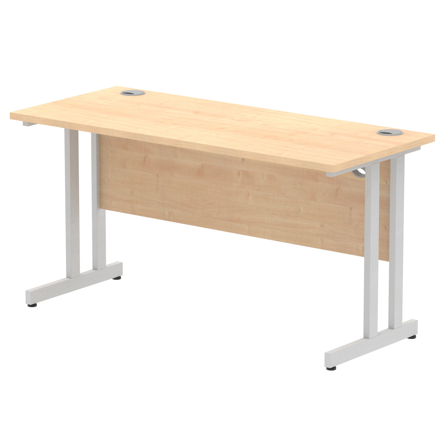 Maple / Silver Frame