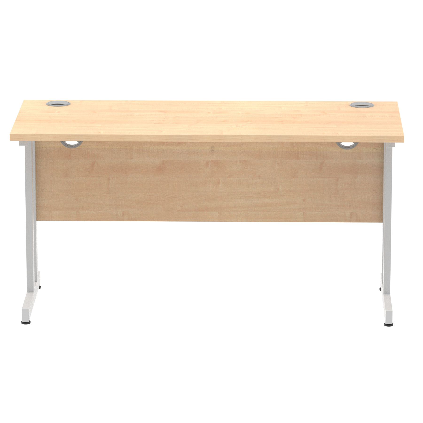 Maple / Silver Frame