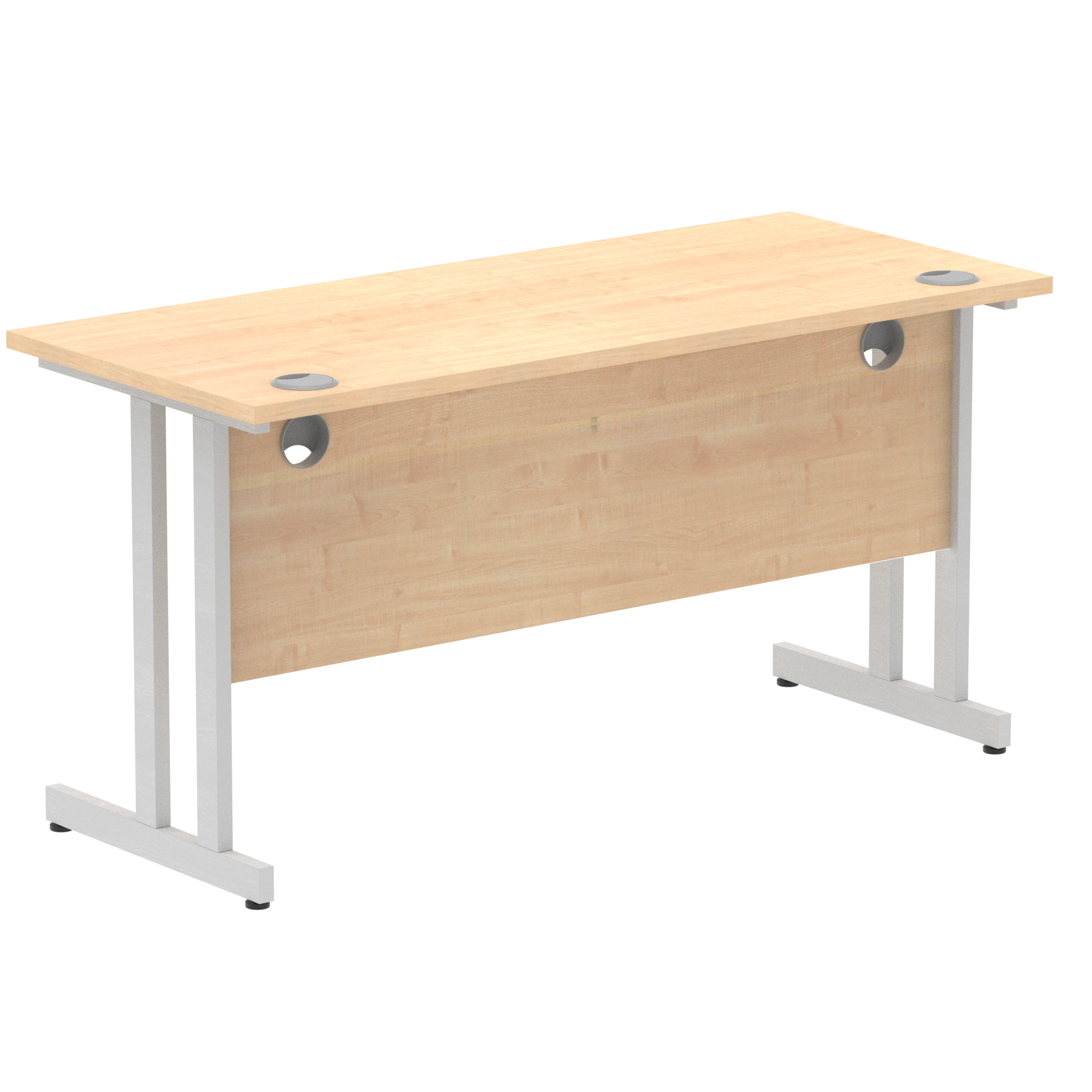 Maple / Silver Frame