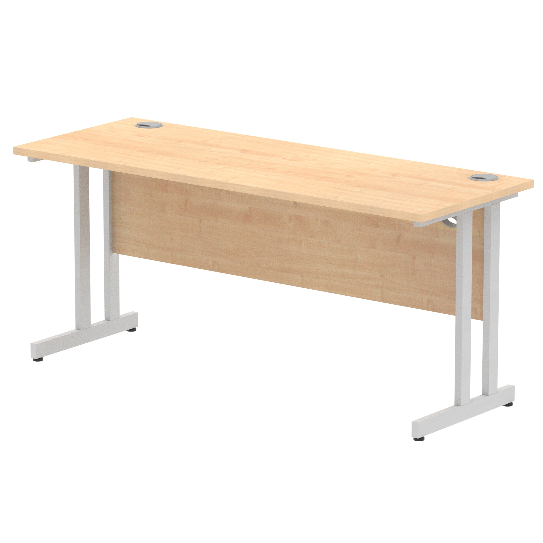 Maple / Silver Frame