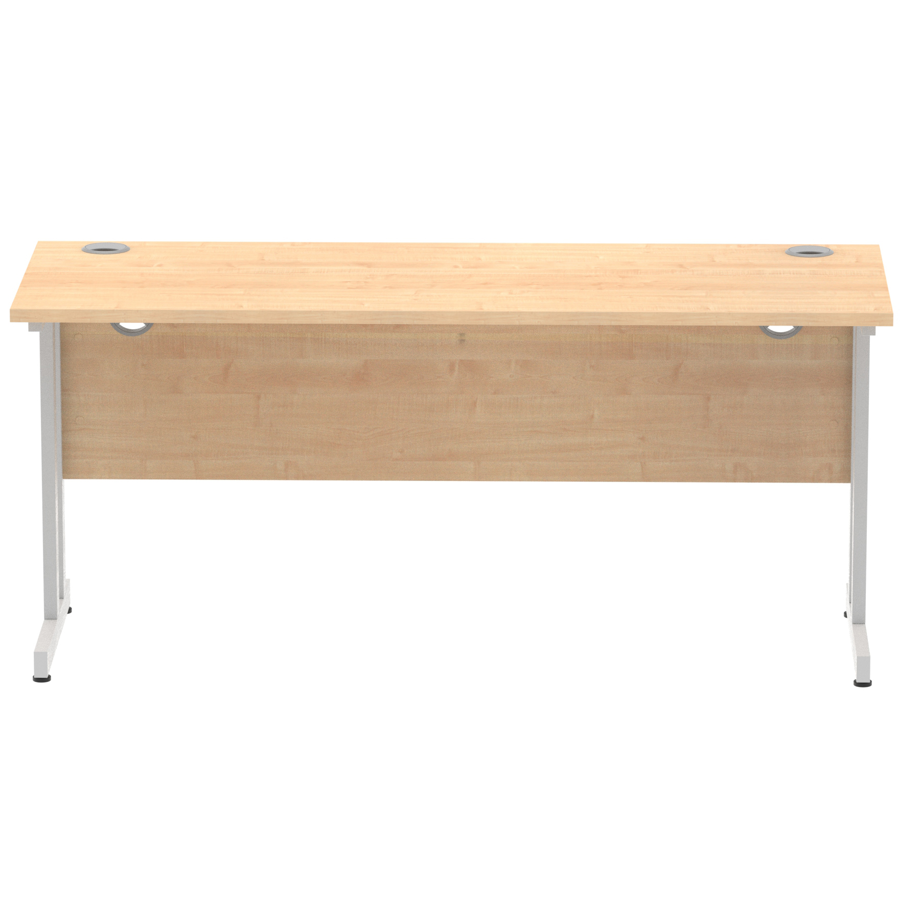 Maple / Silver Frame