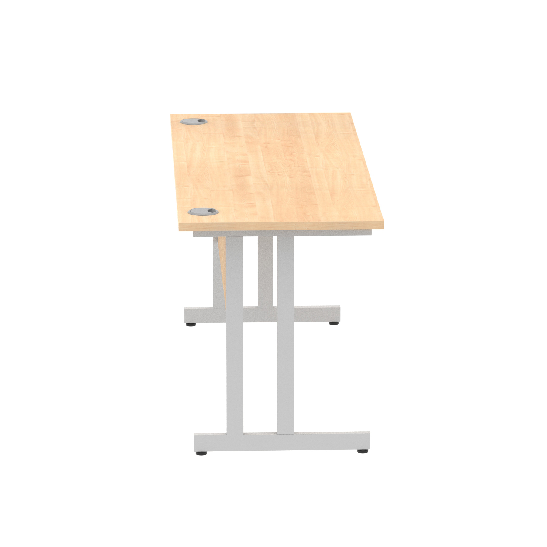 Maple / Silver Frame