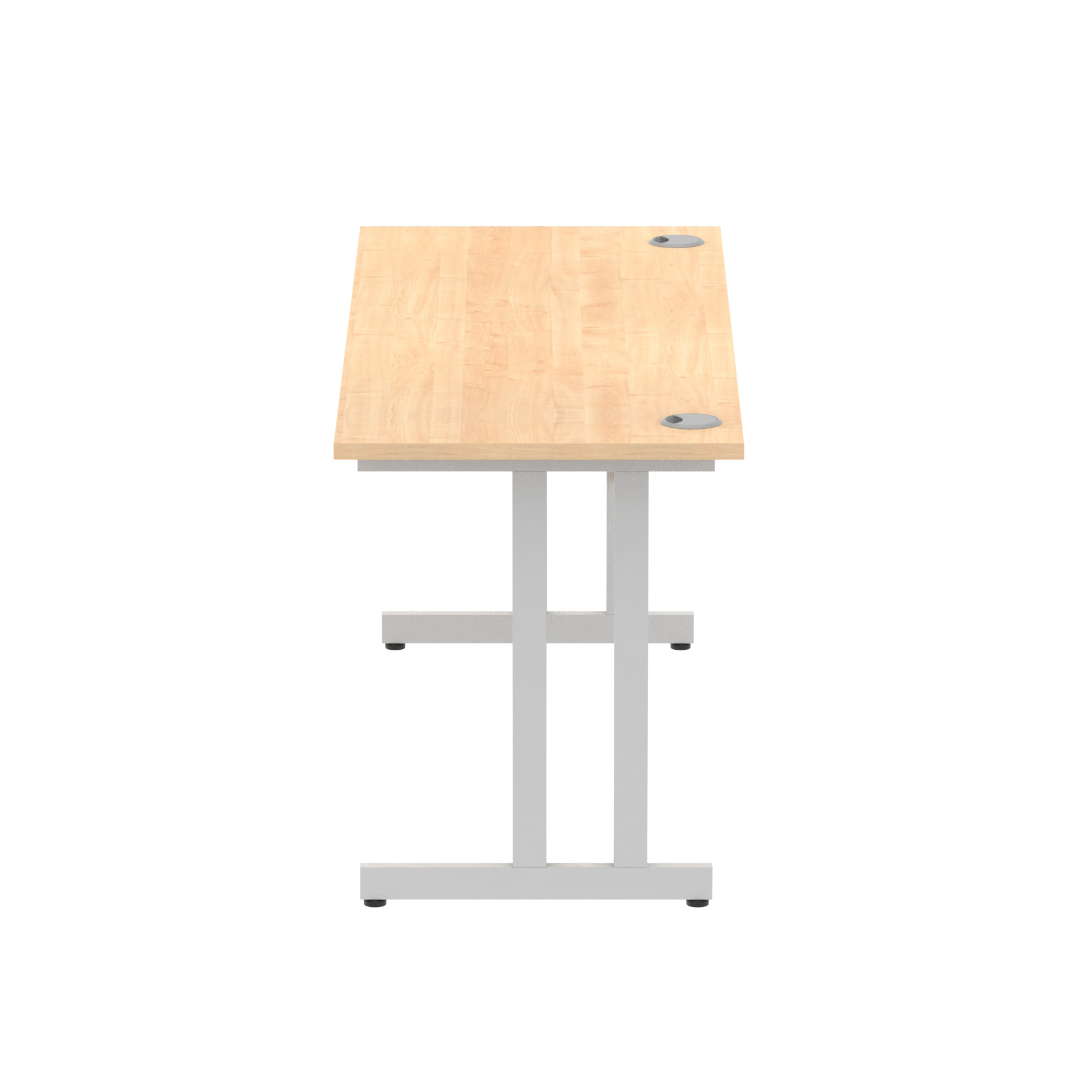 Maple / Silver Frame