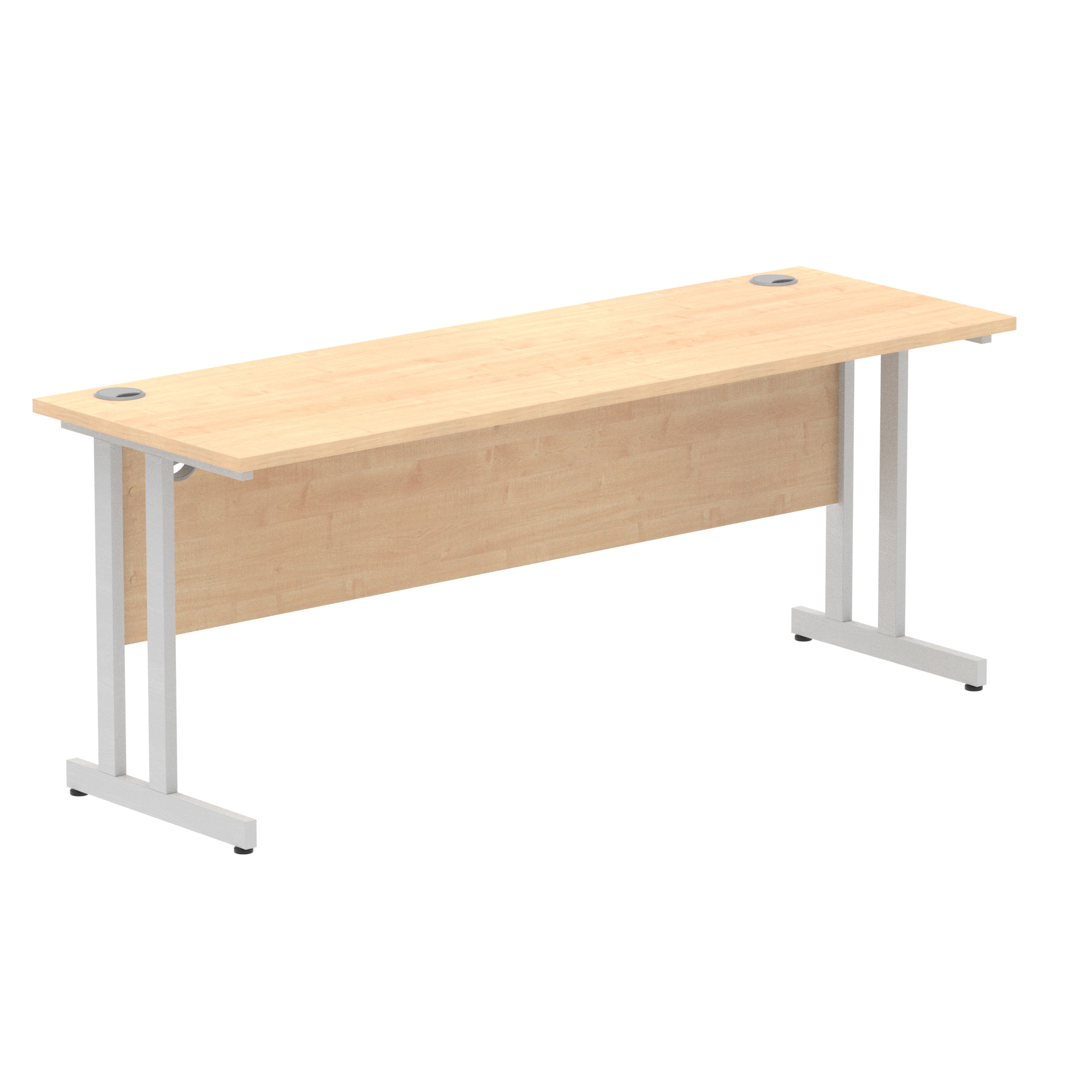 Maple / Silver Frame