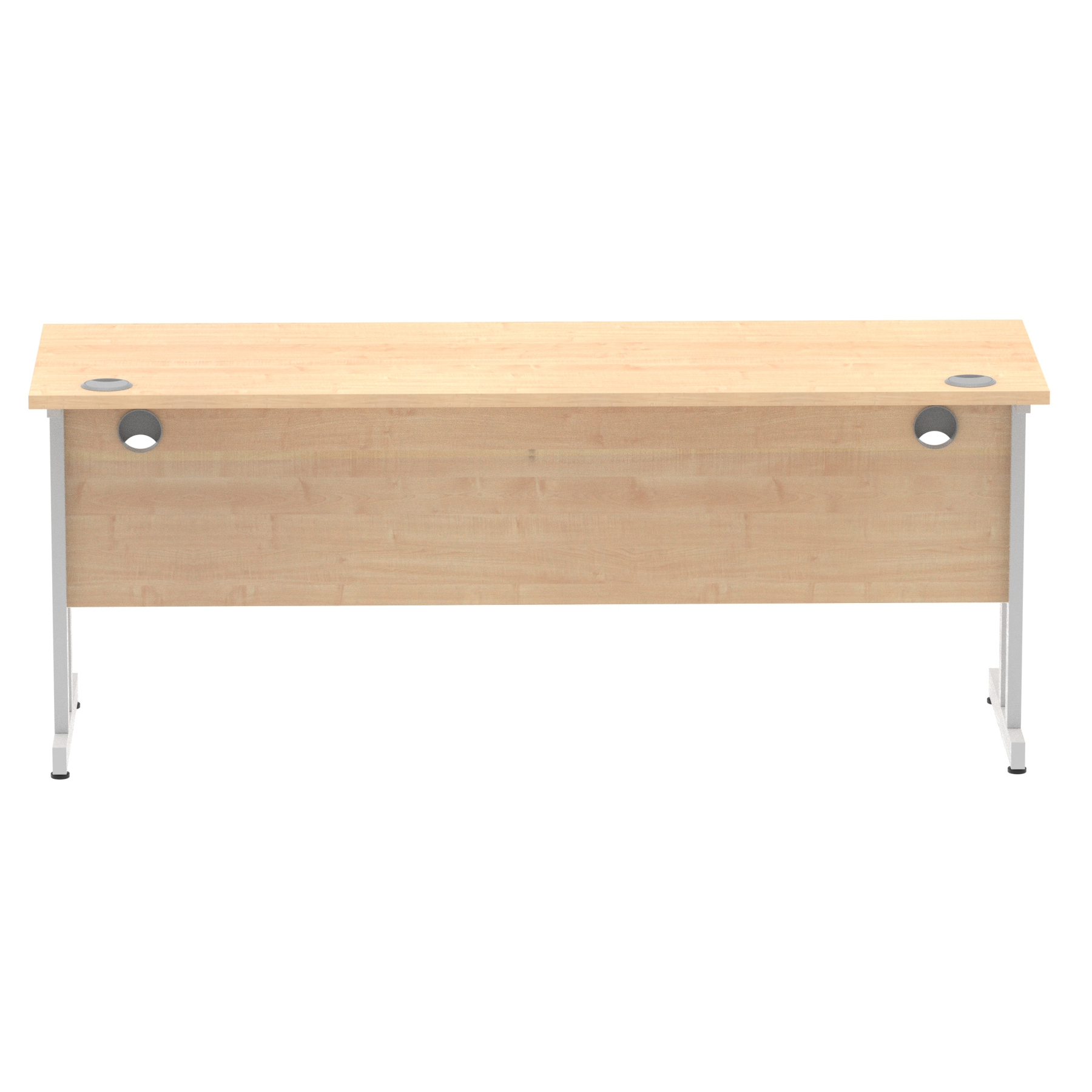 Maple / Silver Frame