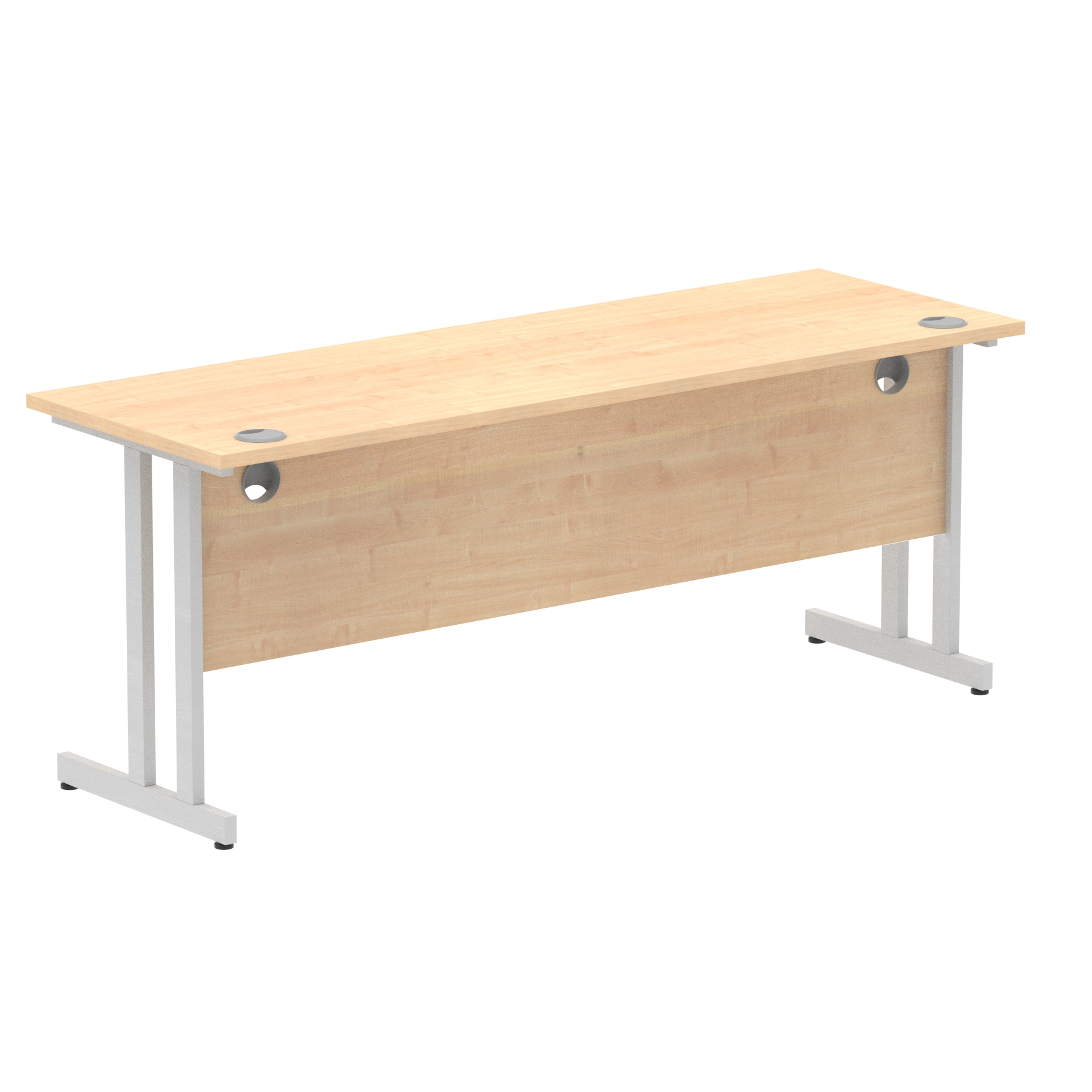 Maple / Silver Frame