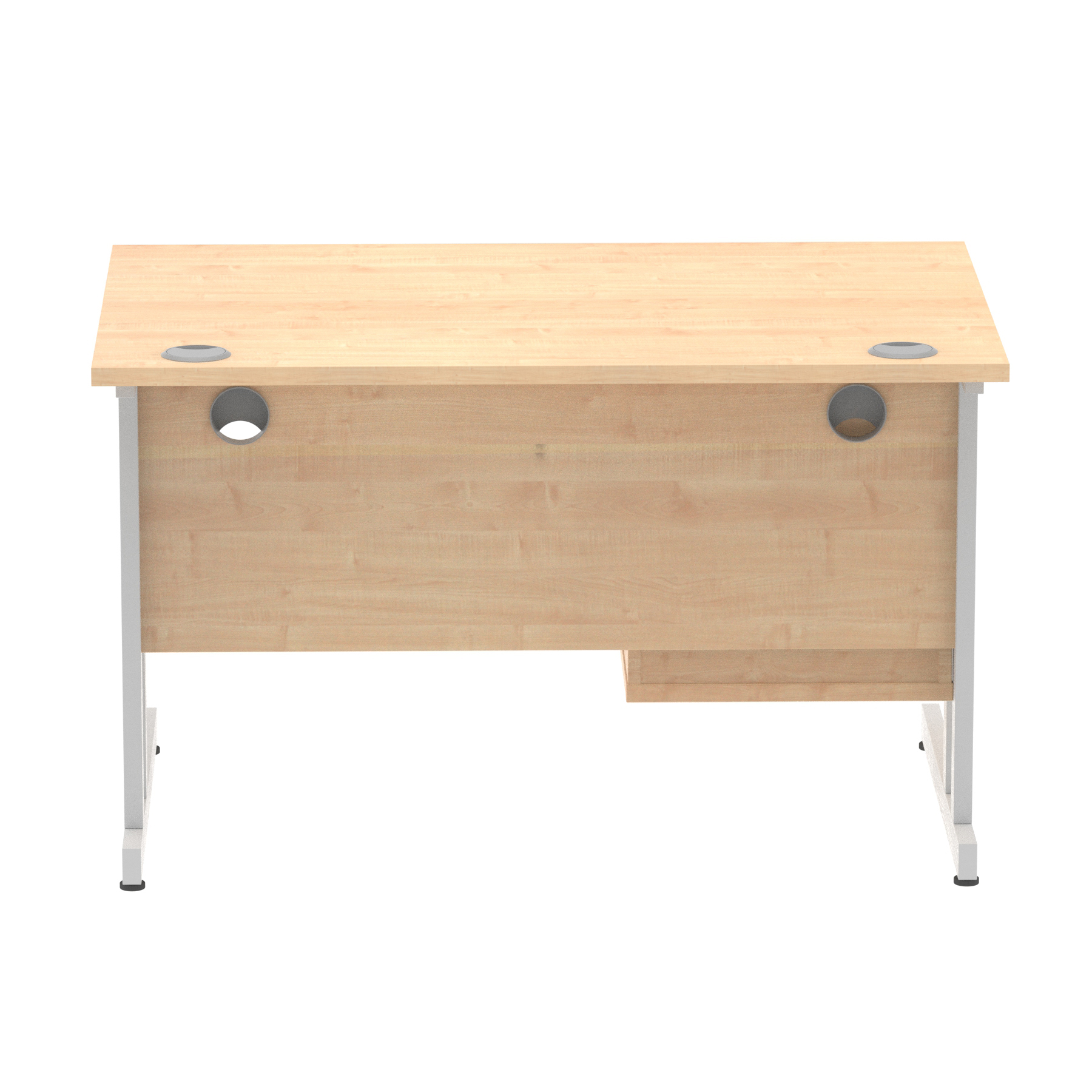 Maple / Silver Frame