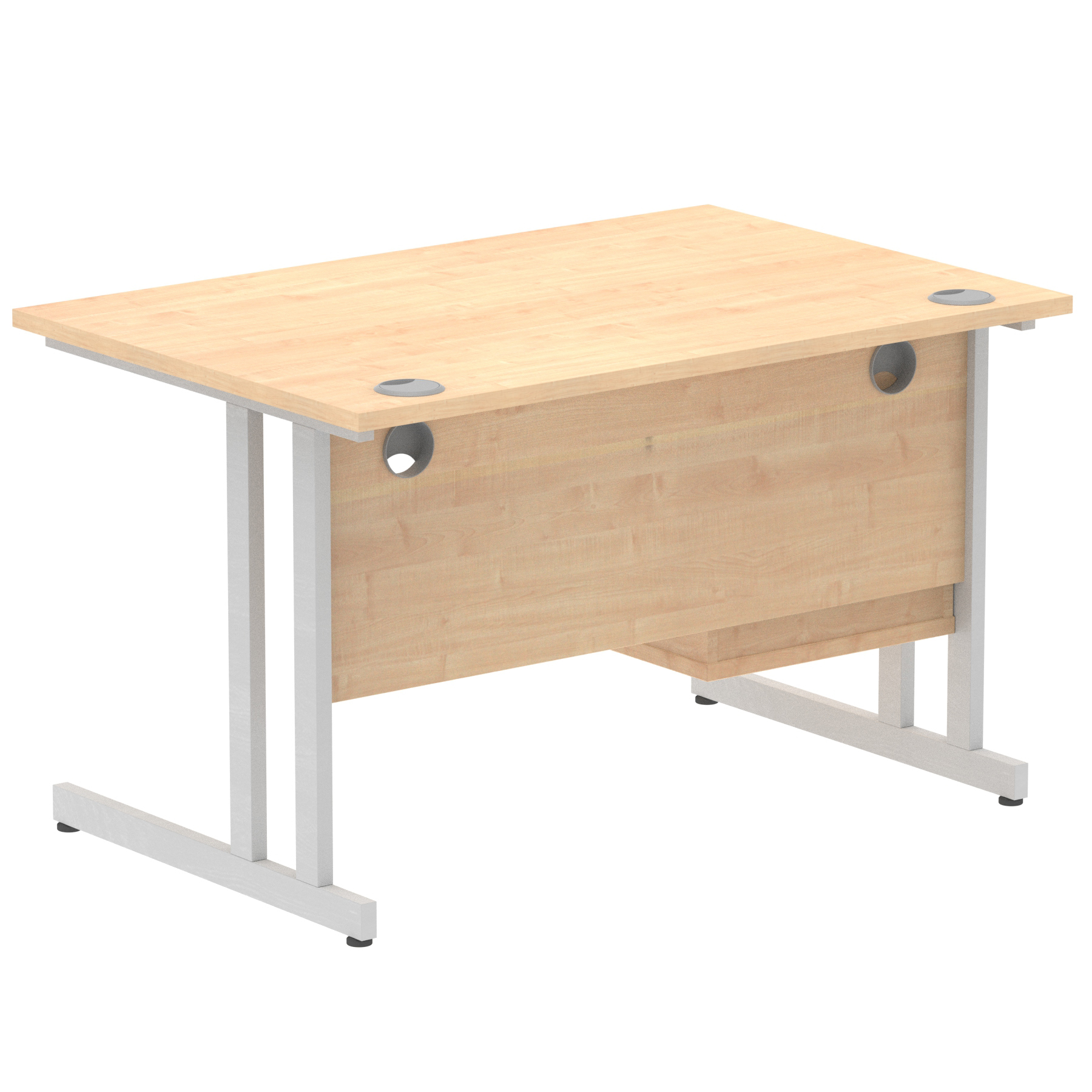 Maple / Silver Frame
