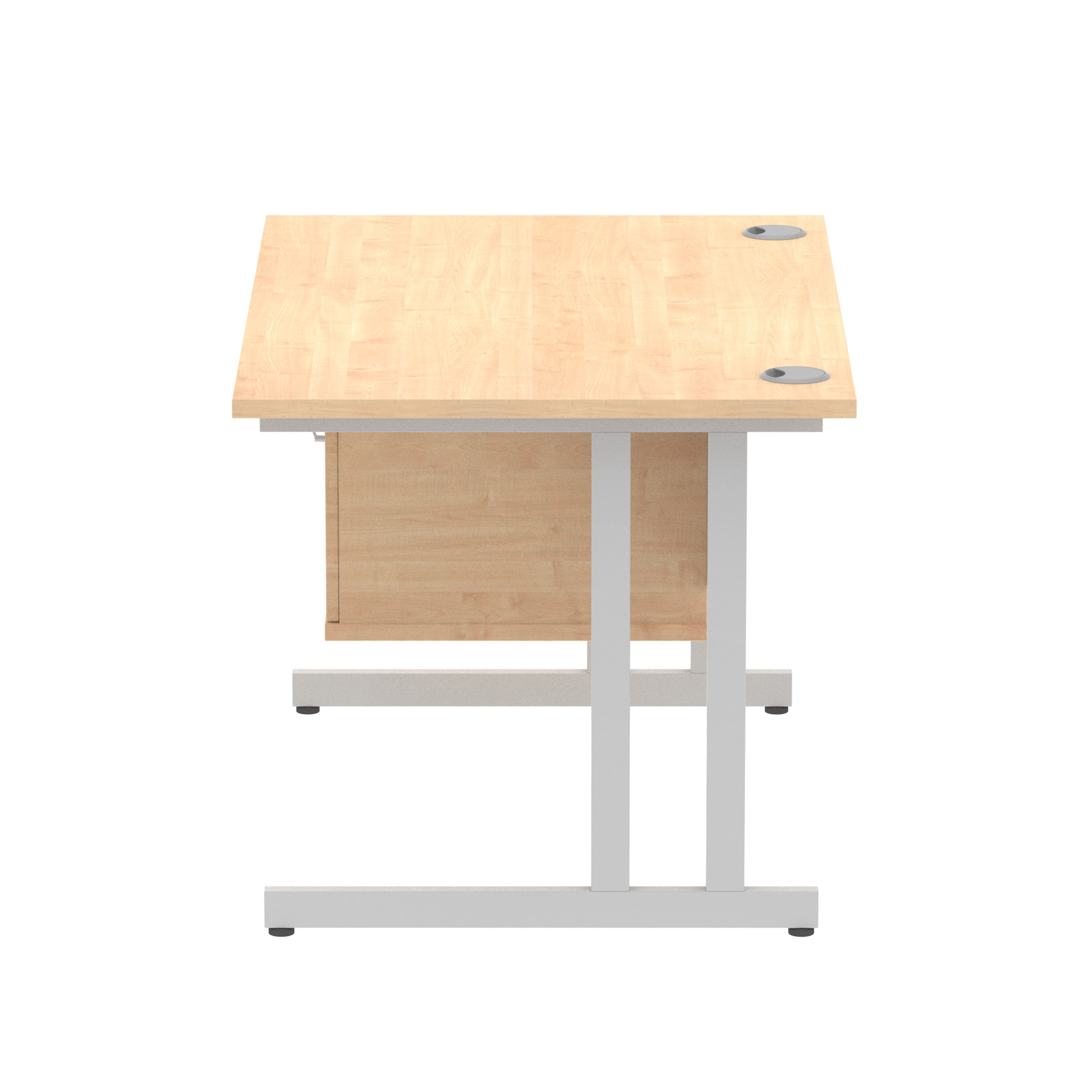Maple / Silver Frame