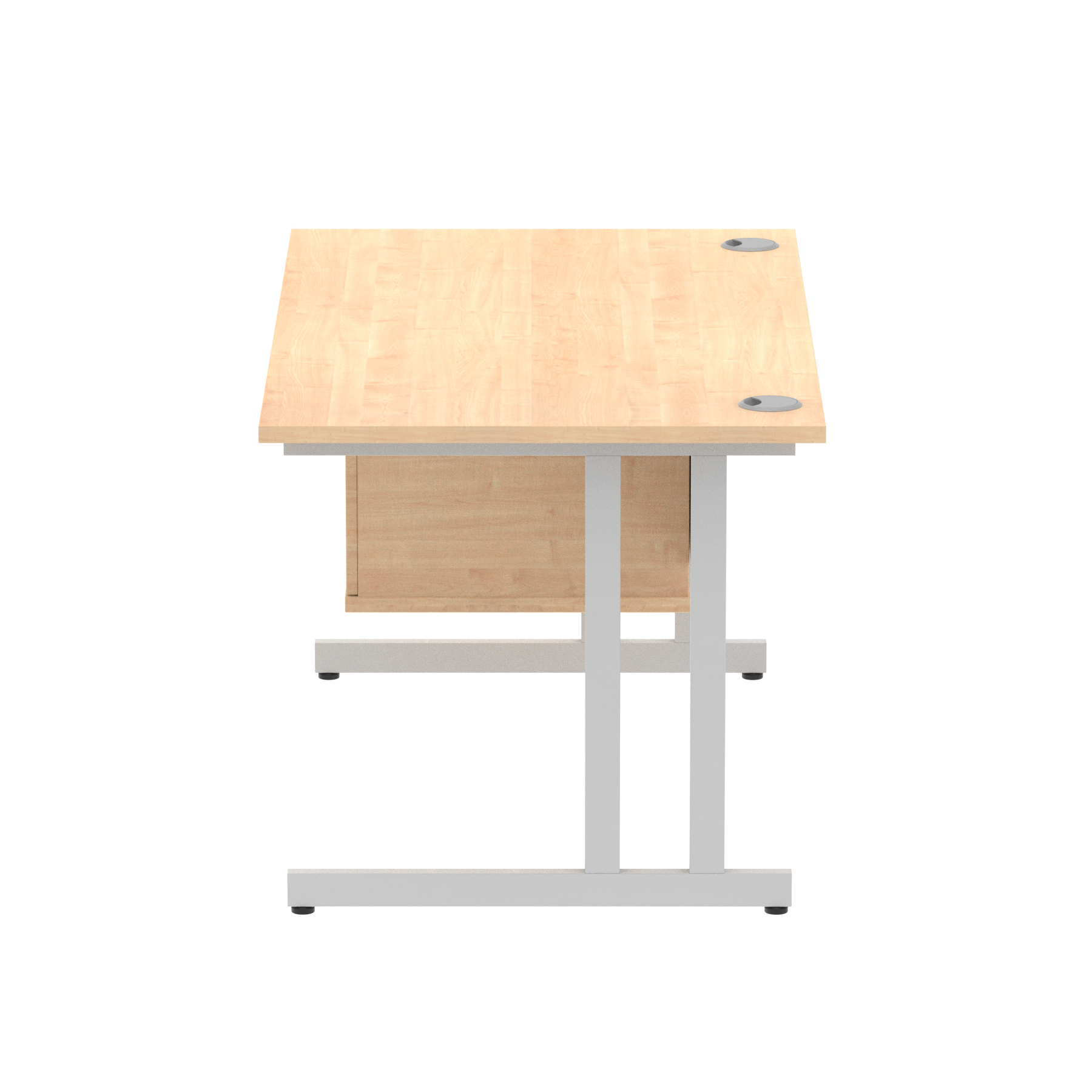Maple / Silver Frame