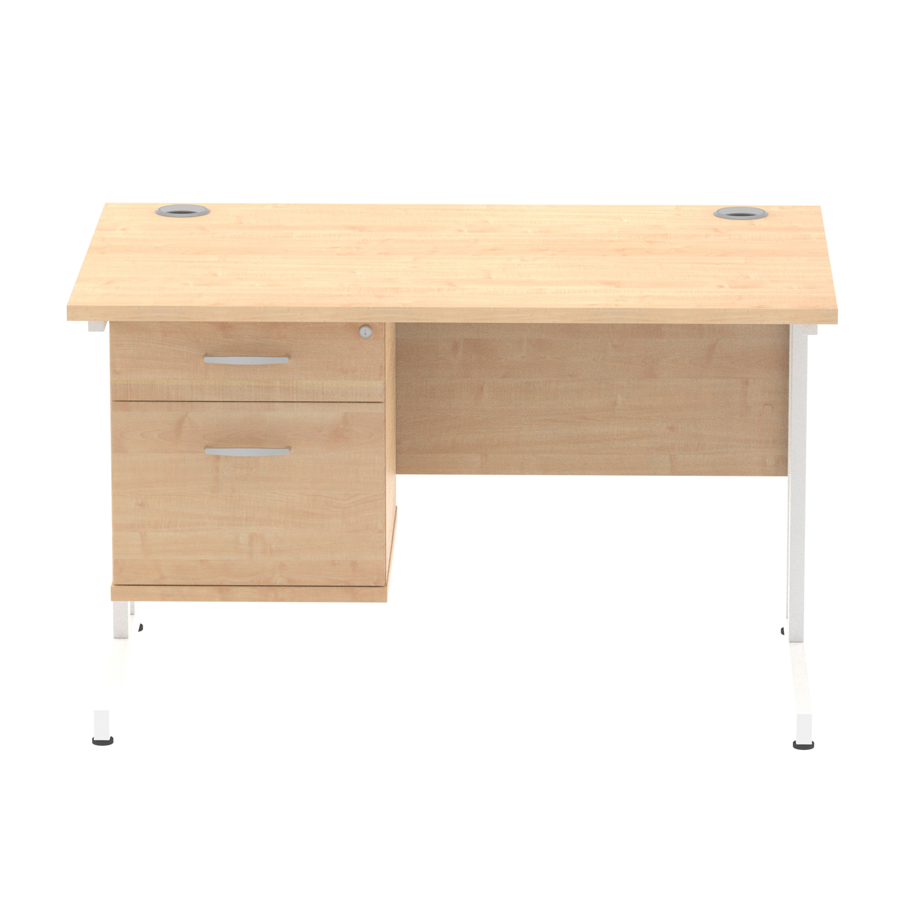 Maple / White Frame