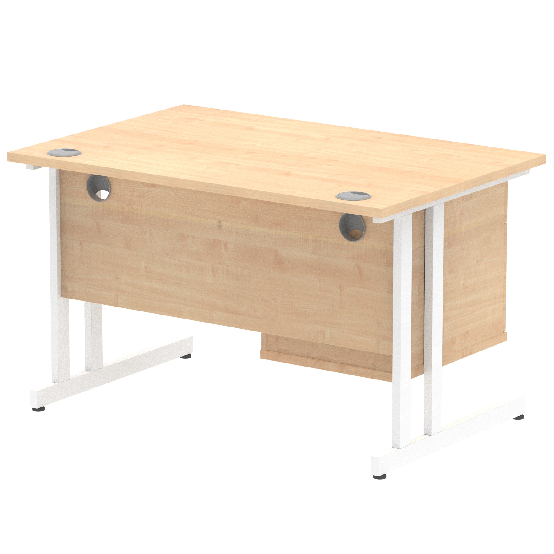 Maple / White Frame