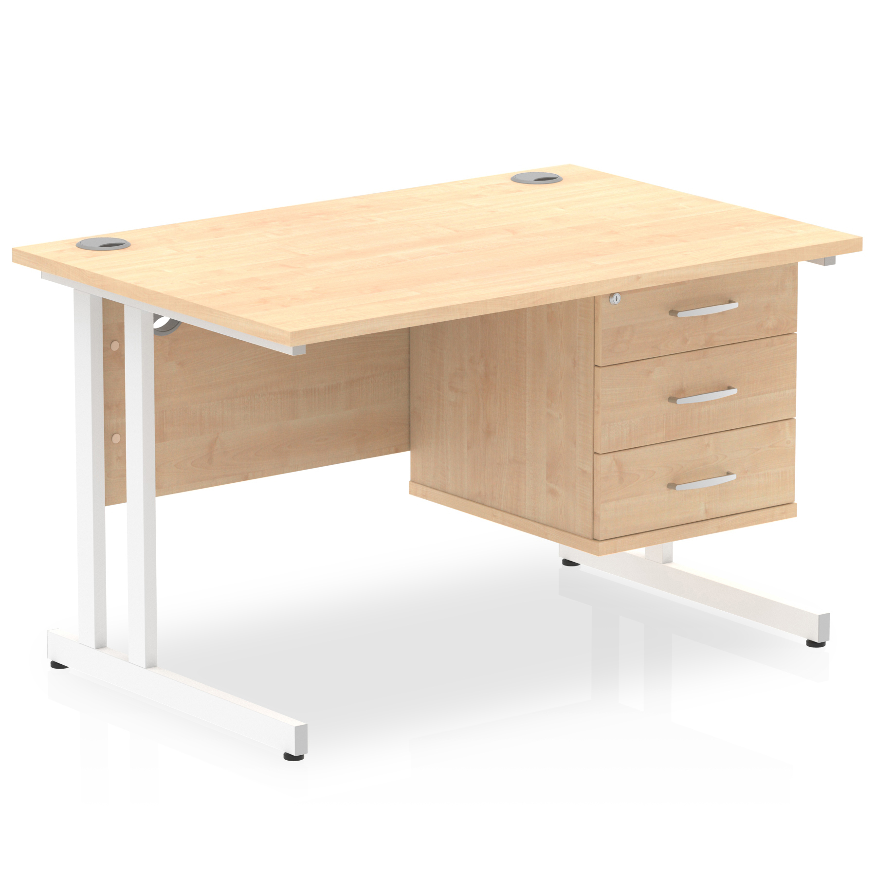 Maple / White Frame