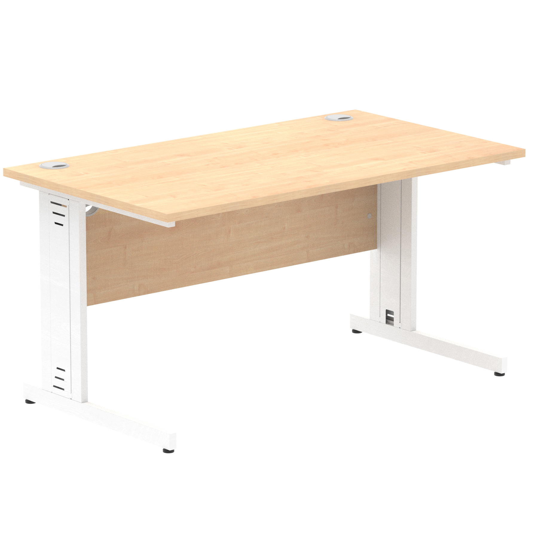 Maple / White Frame