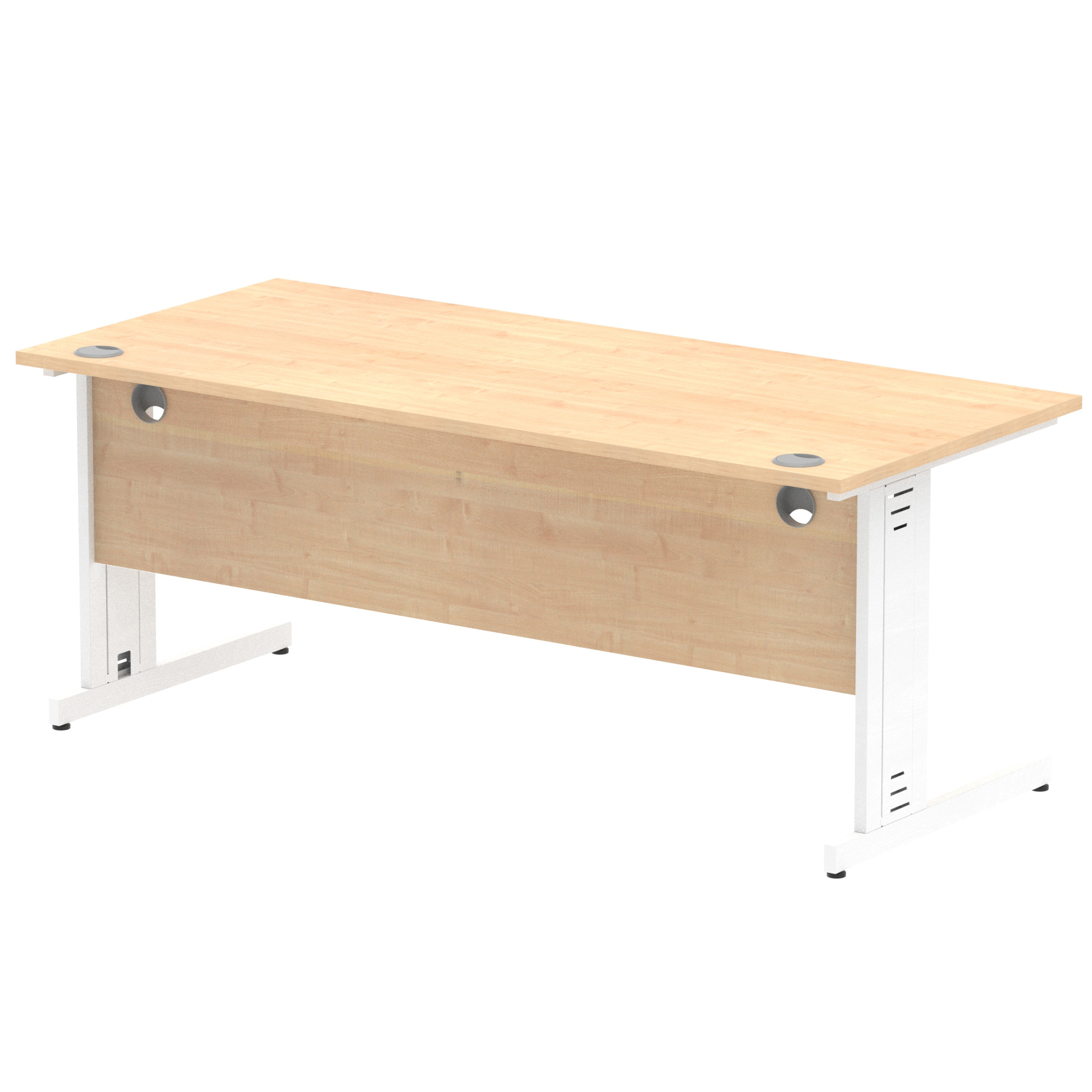 Maple / White Frame